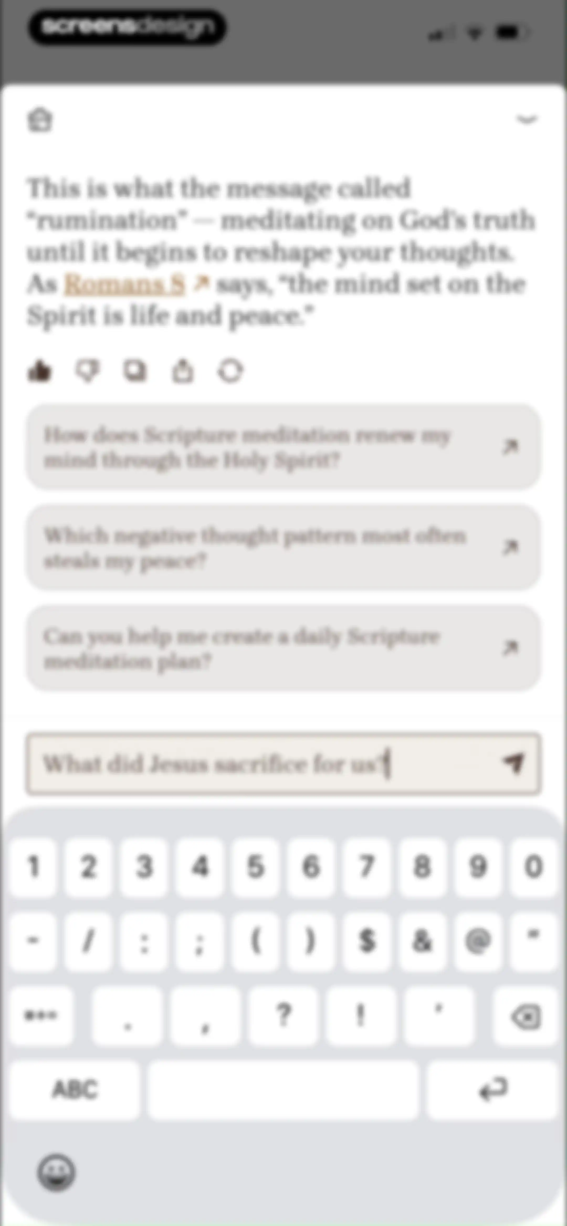 Bible Note: Sermon Notes screen 41