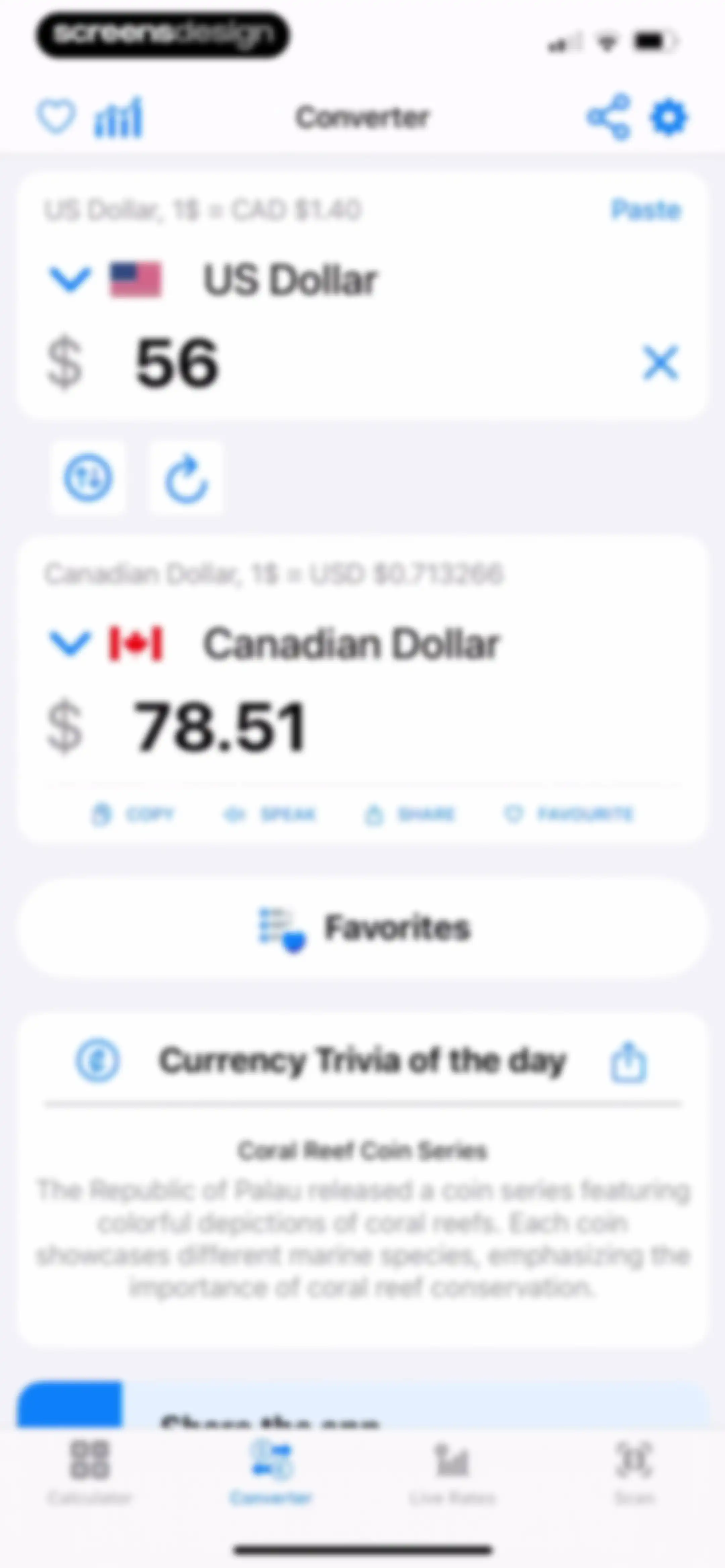 Currency Converter Calculator• screen 24