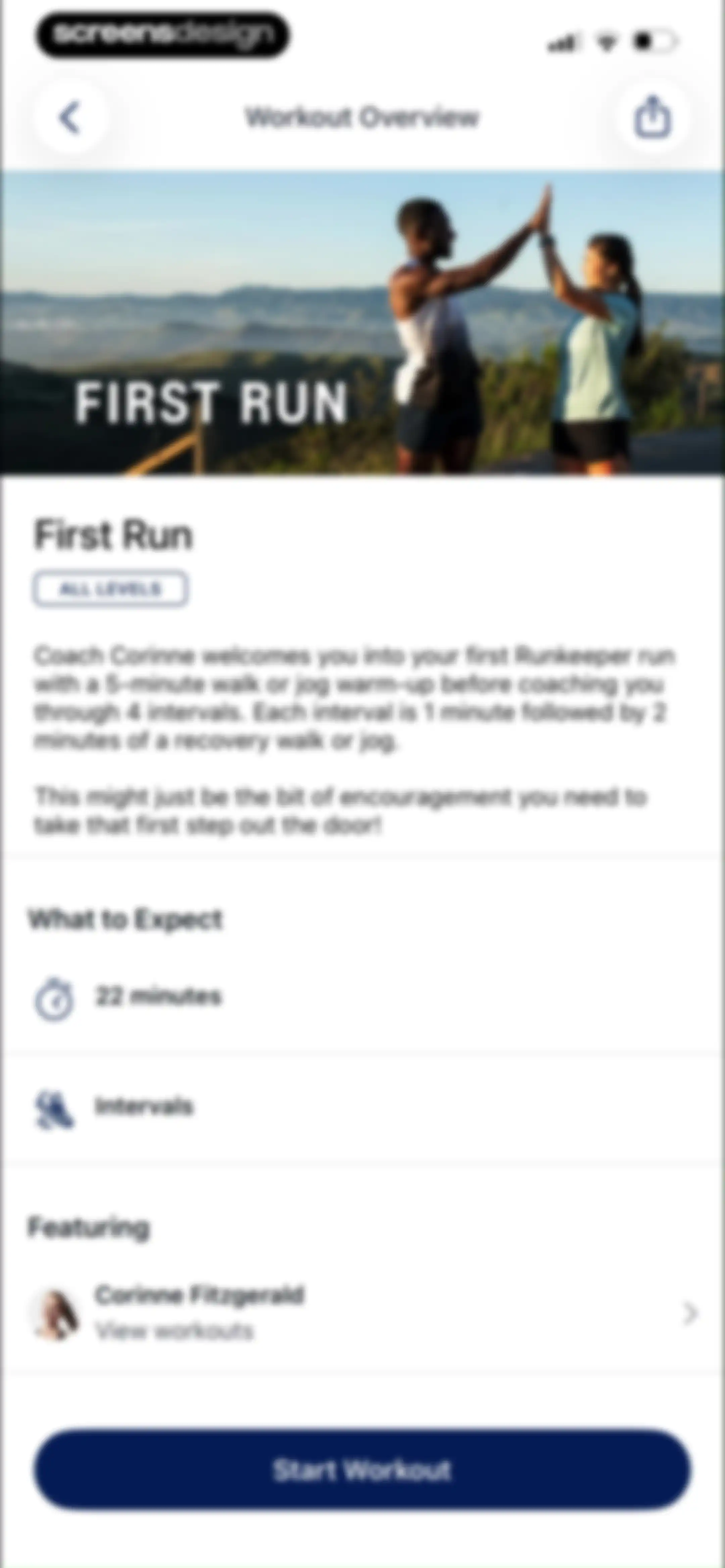 ASICS Runkeeper—Run Tracker screen 88
