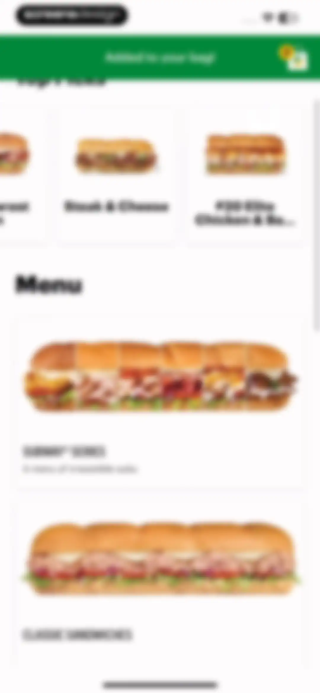 Subway® screen 37