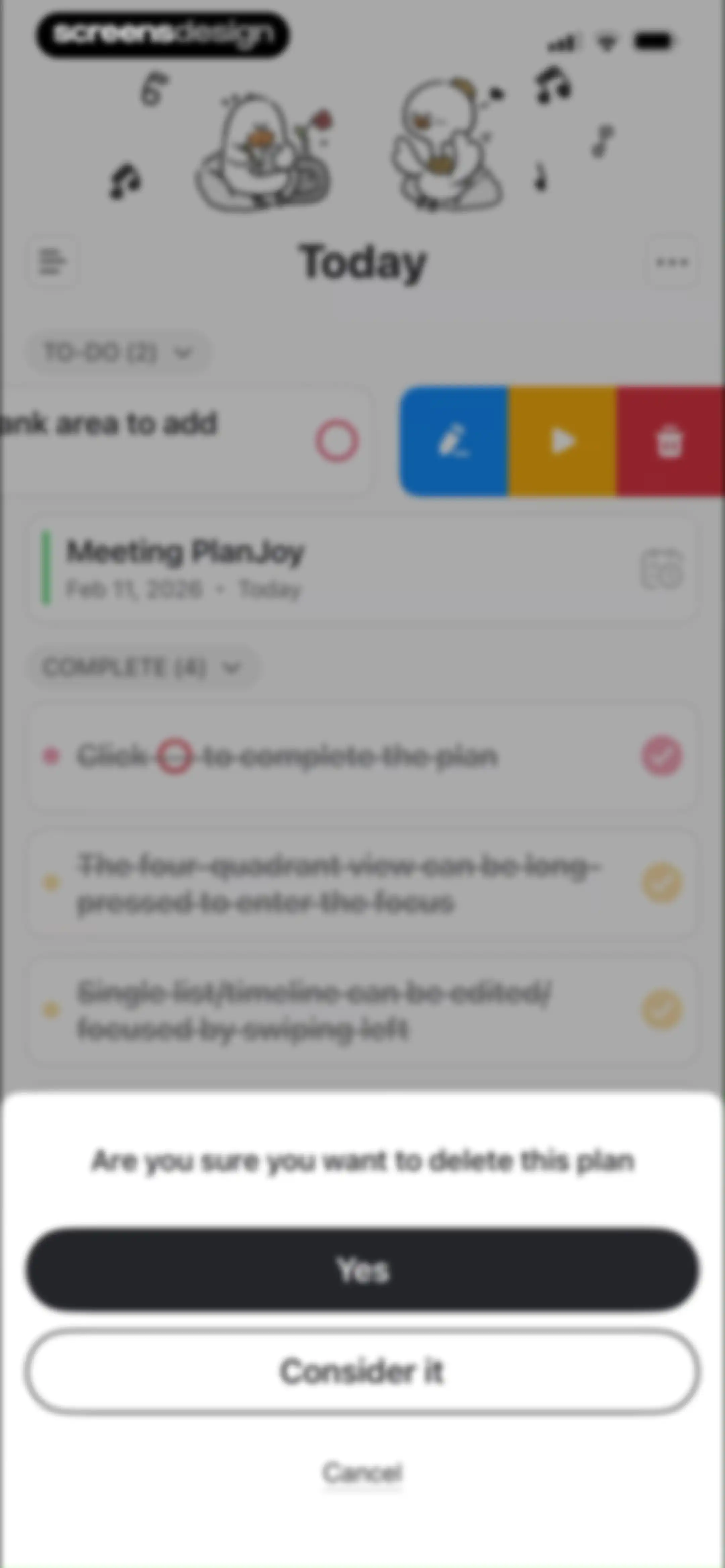 Plan Joy:To-Do List & Reminder screen 96