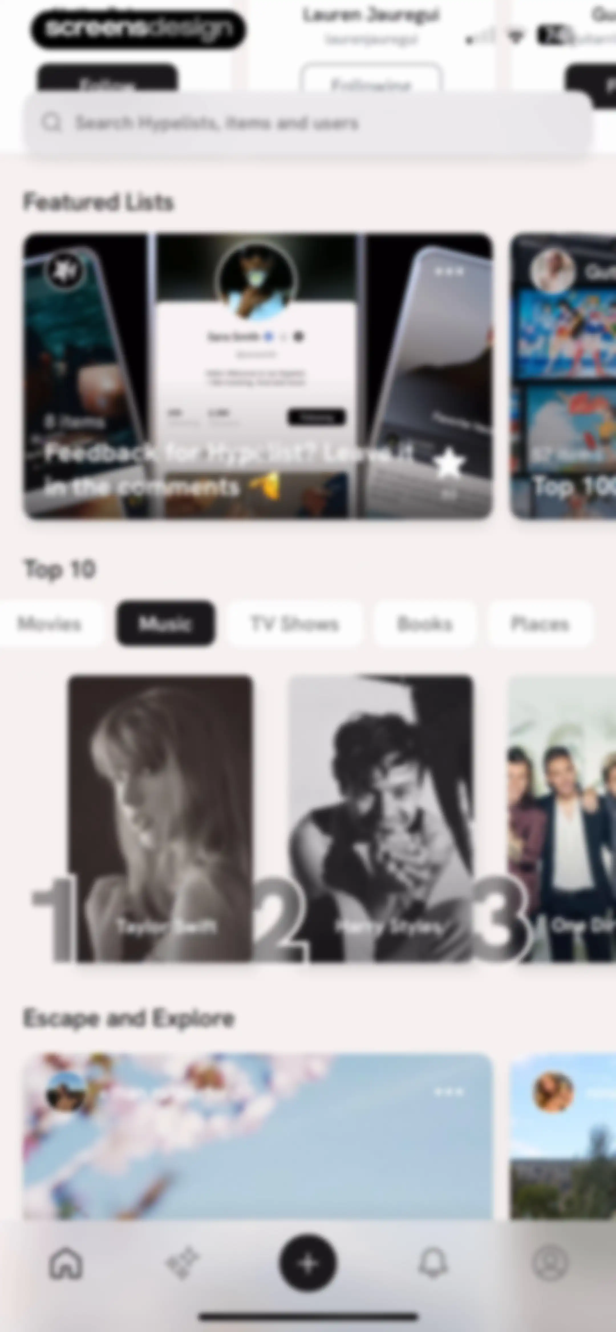 Hypelist: Create & Share Lists screen 87