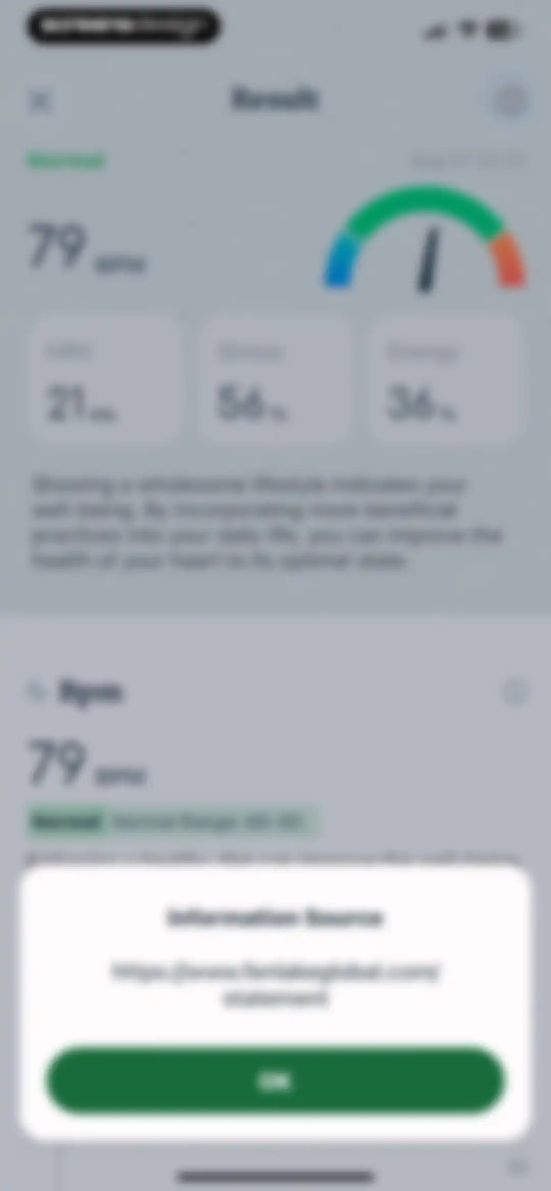 BalanceMe-Health AI&Self Care screen 14