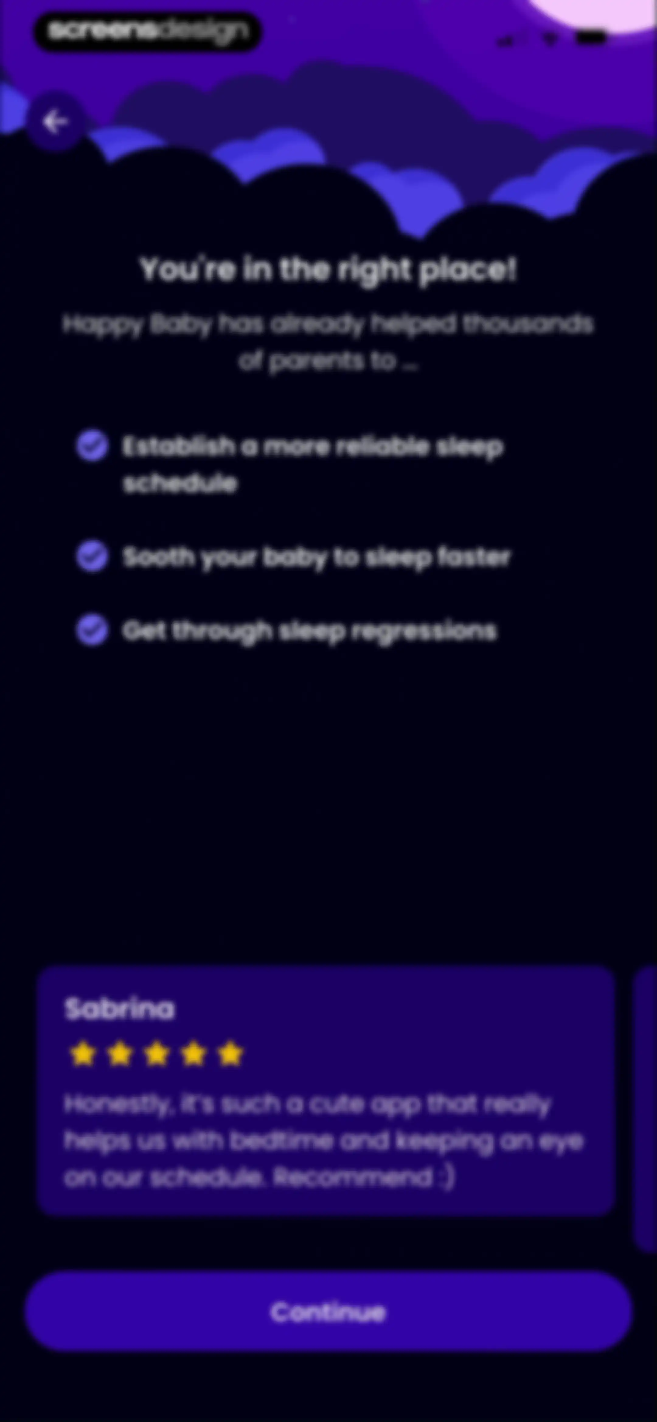 Happy Baby - Sleep & Tracker screen 28