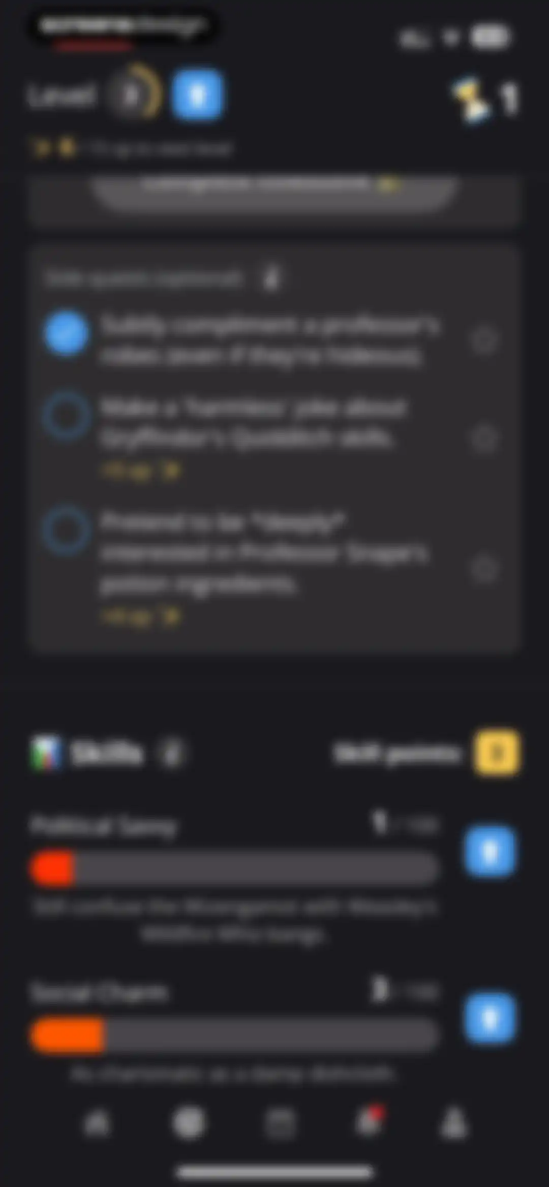 status - sims but social media screen 59