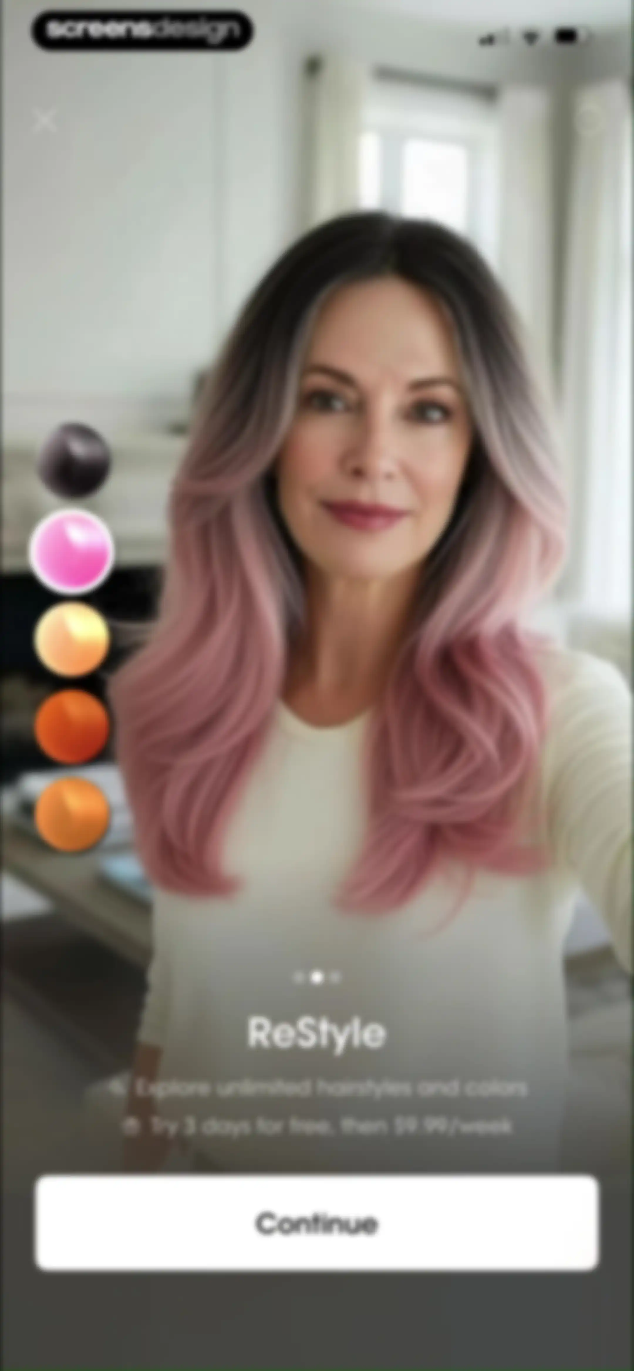 ReStyle - AI Hairstyle Try On screen 4