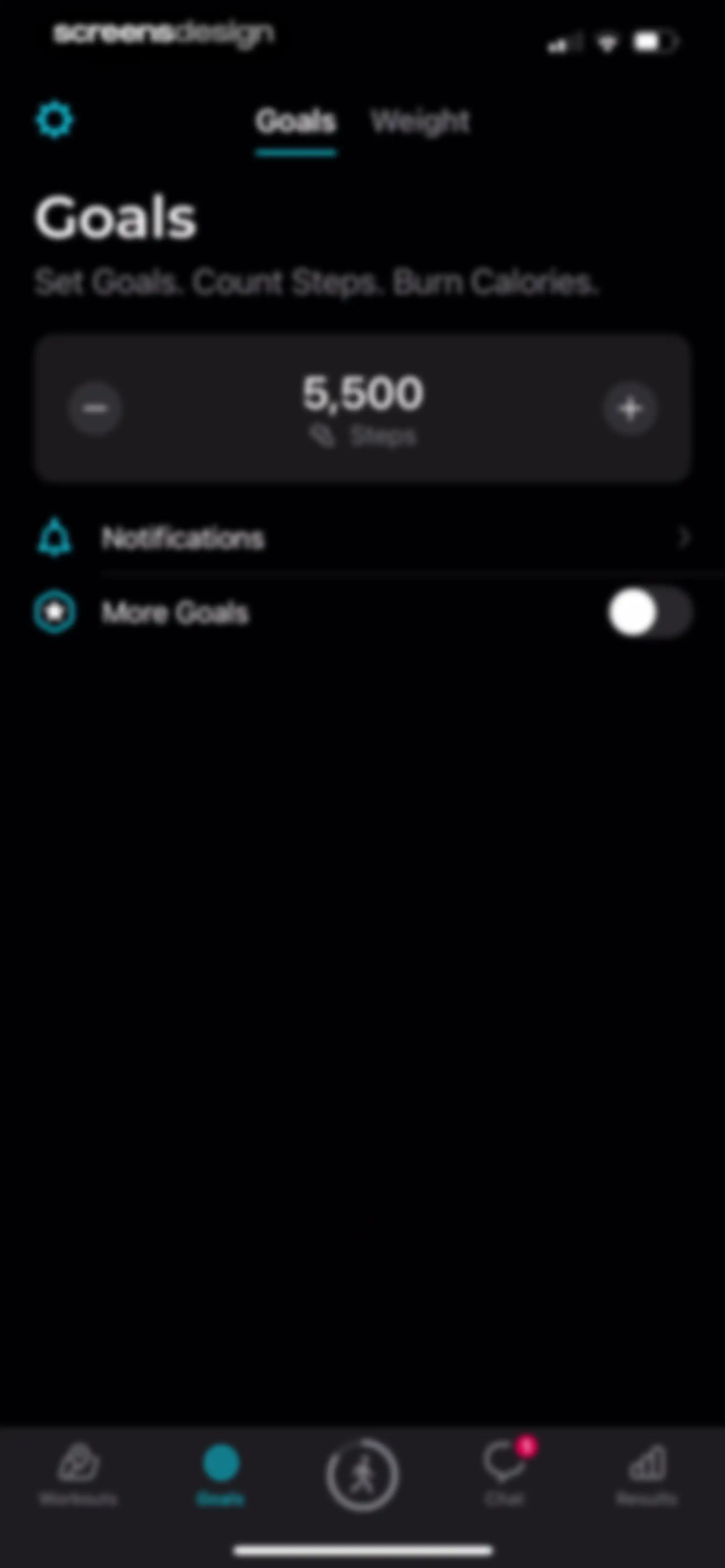 StepsApp Pedometer screen 125