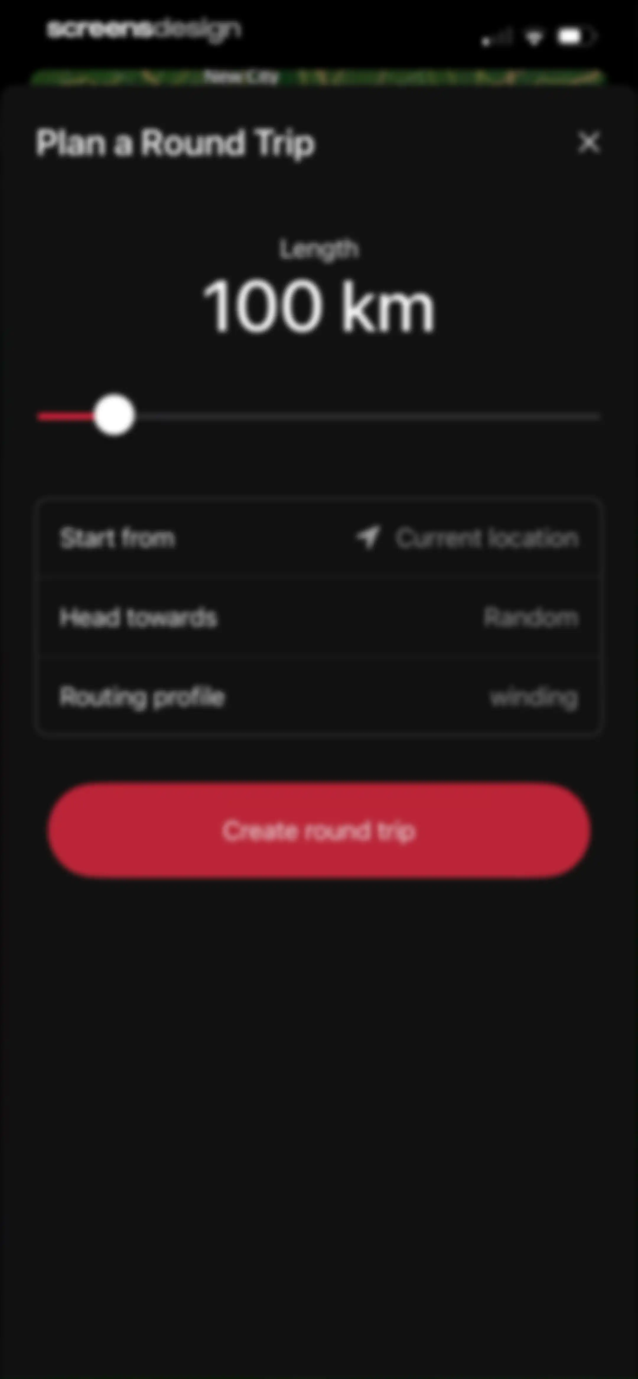 calimoto Motorcycle Navigation screen 54