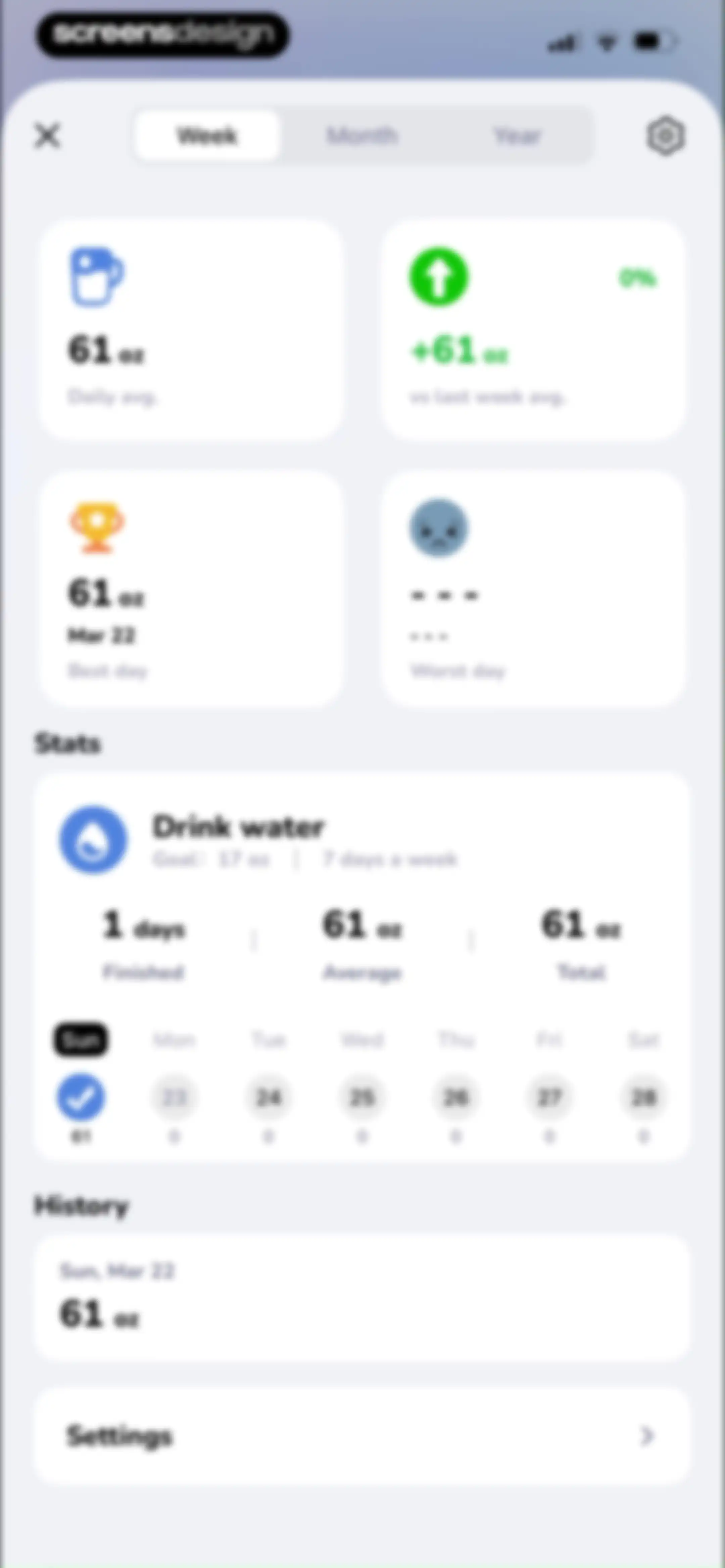 BodyWave: Health Tracker screen 107