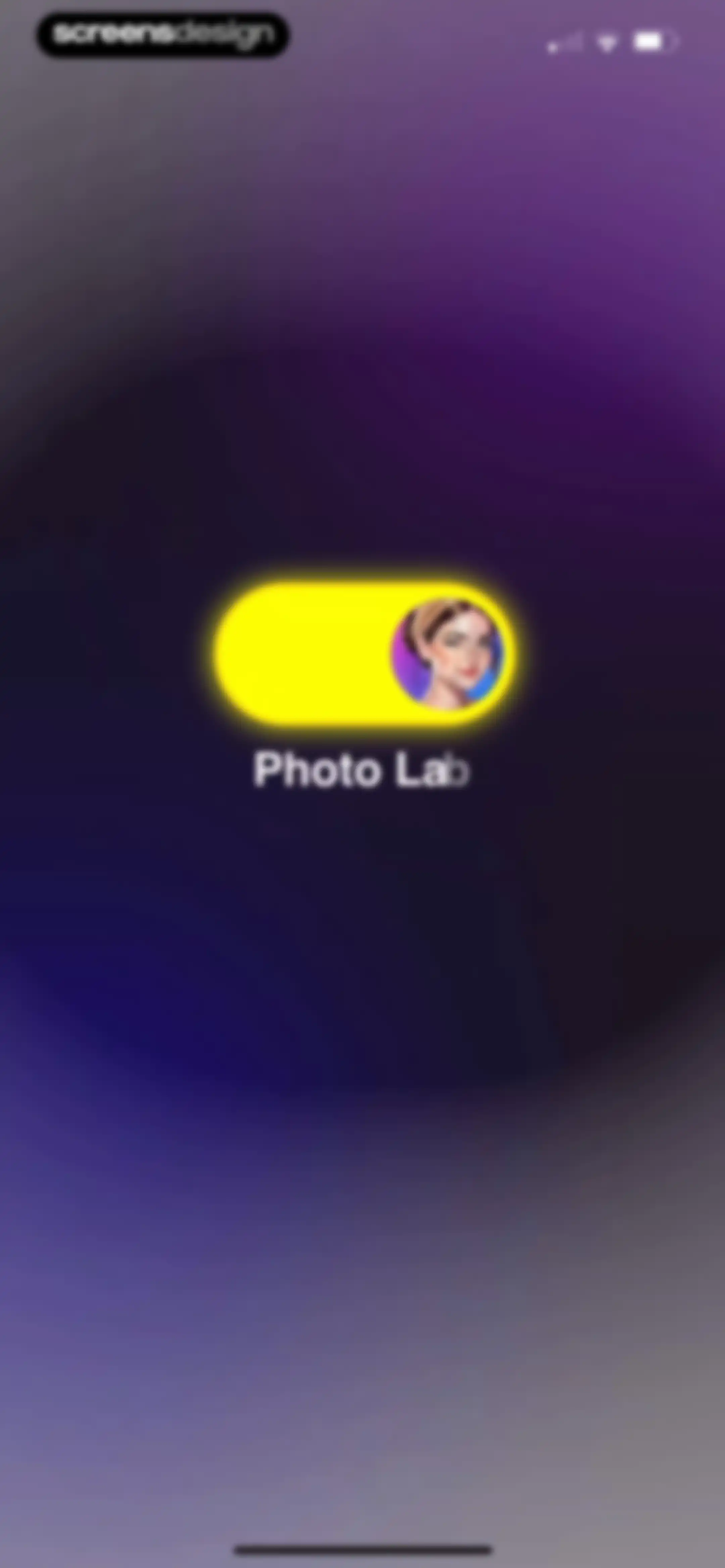 Photo Lab — AI Image Editor screen 2
