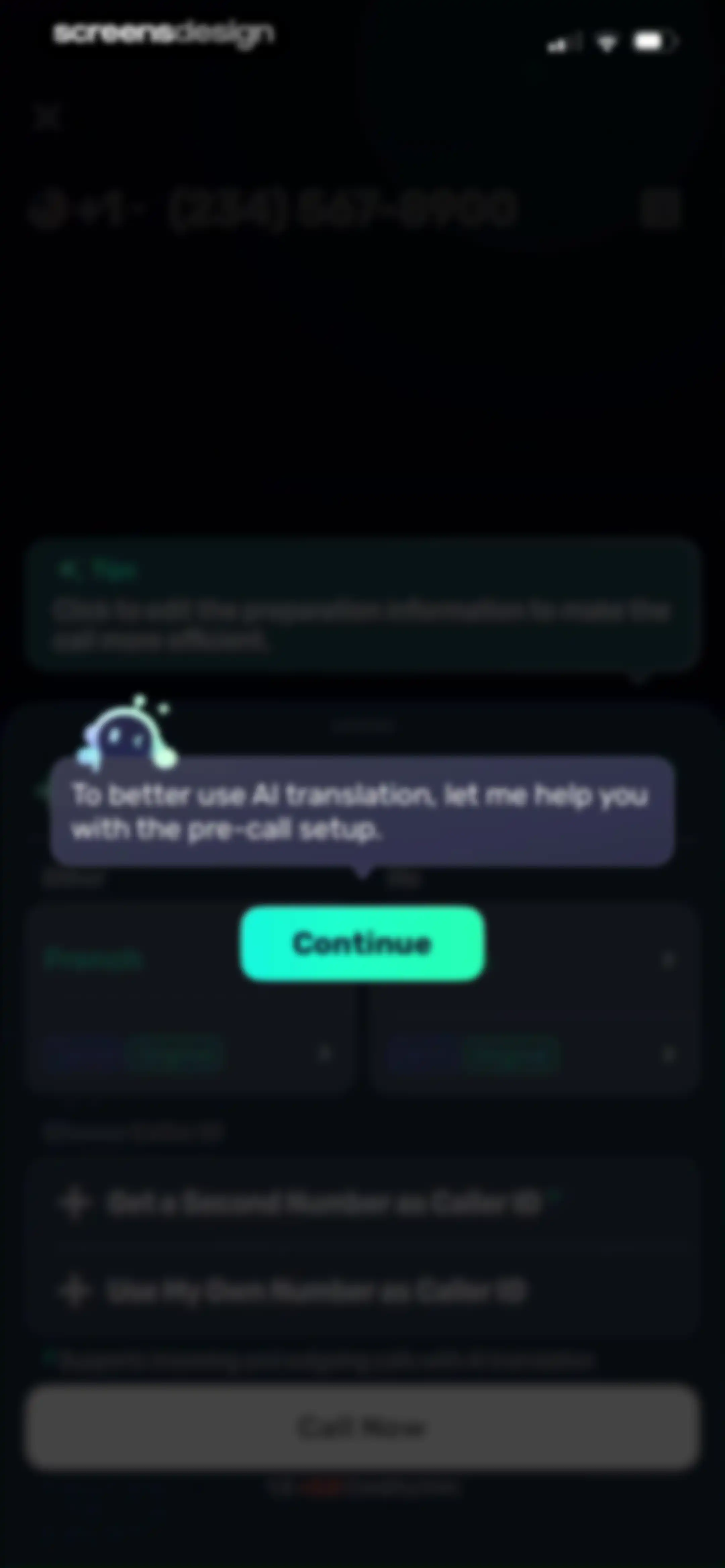 AI Phone:Call&Voice Translator screen 58