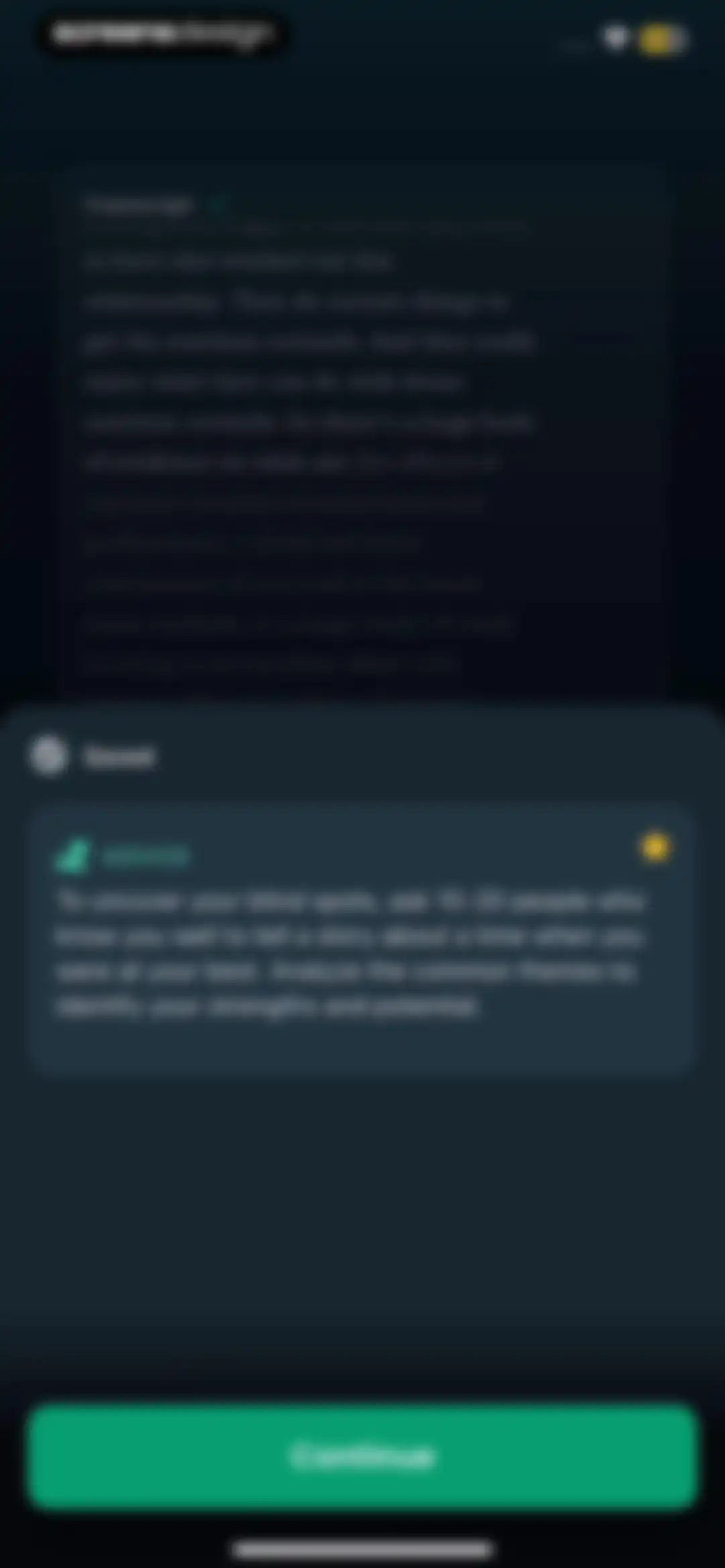 Snipd | AI Podcast Player screen 31