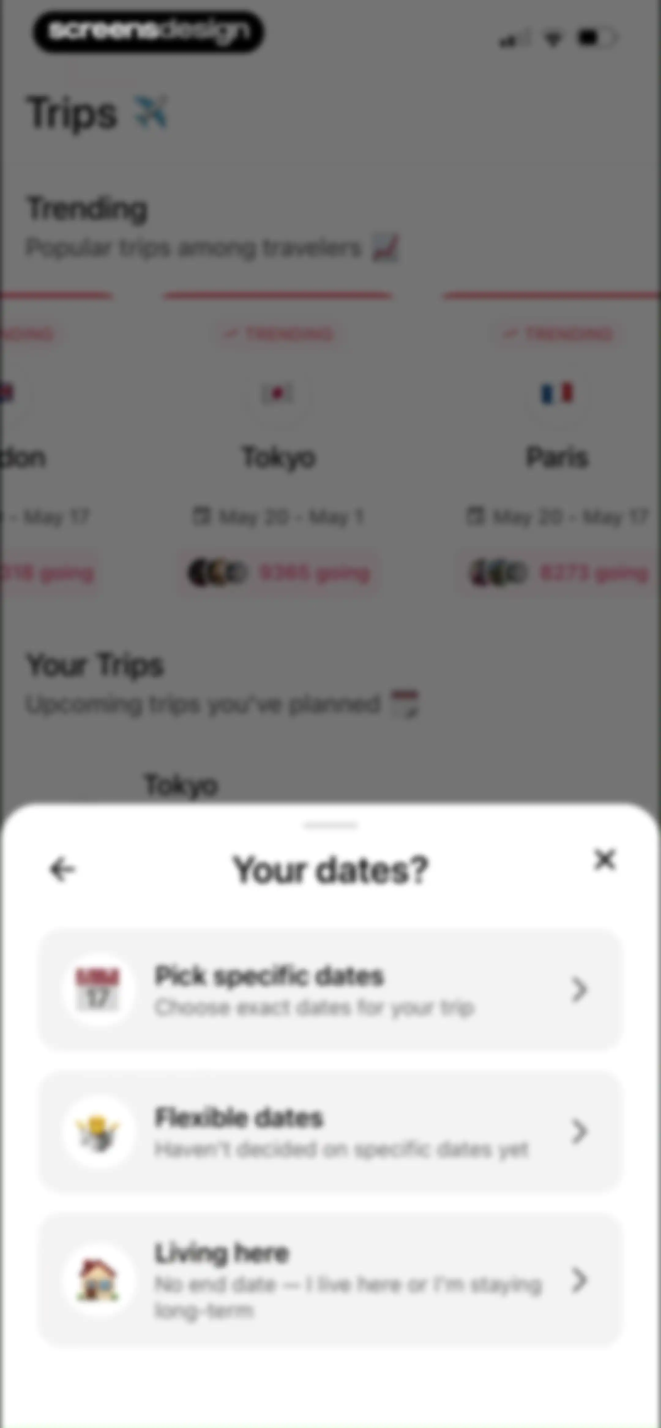 nomadtable: travel friends screen 109