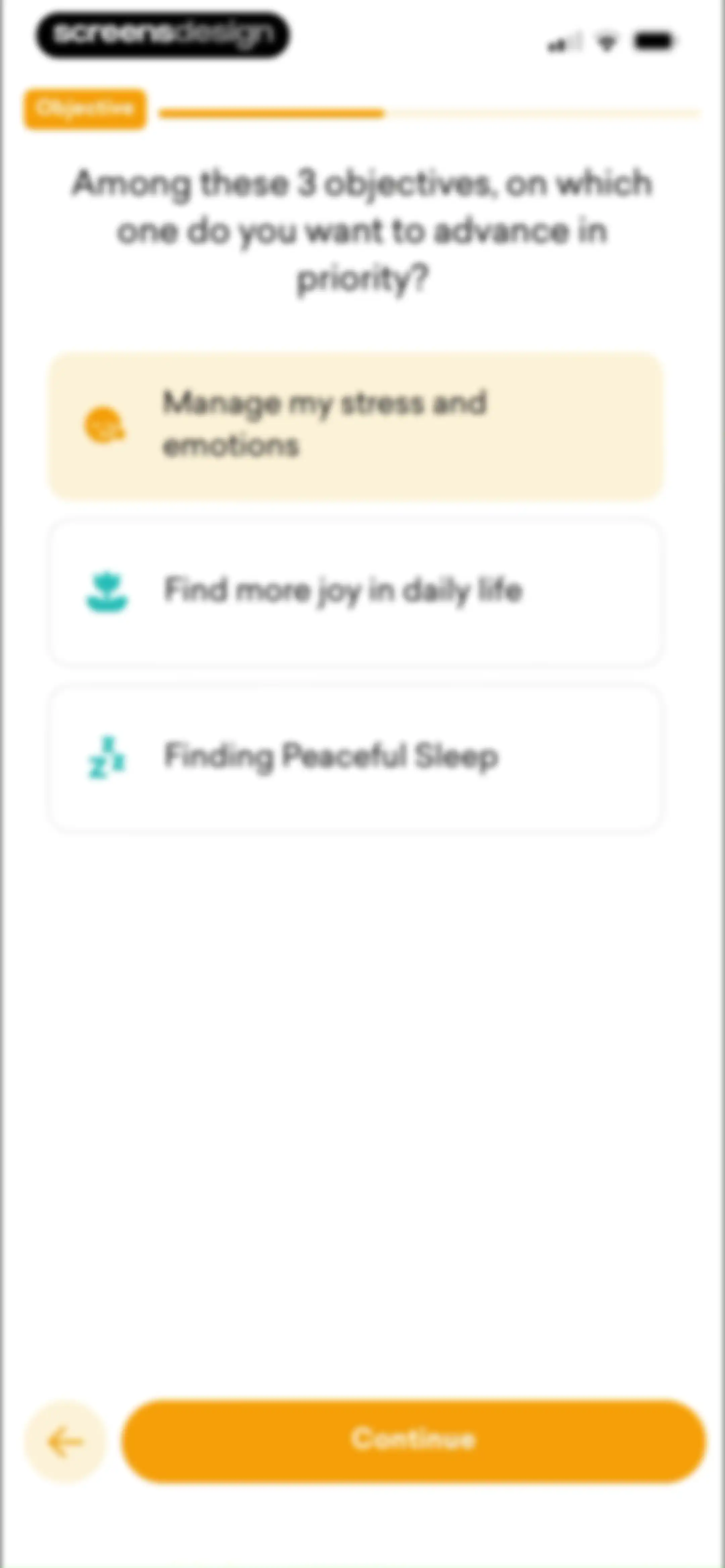 MindDay: Mental Health, Stress screen 18