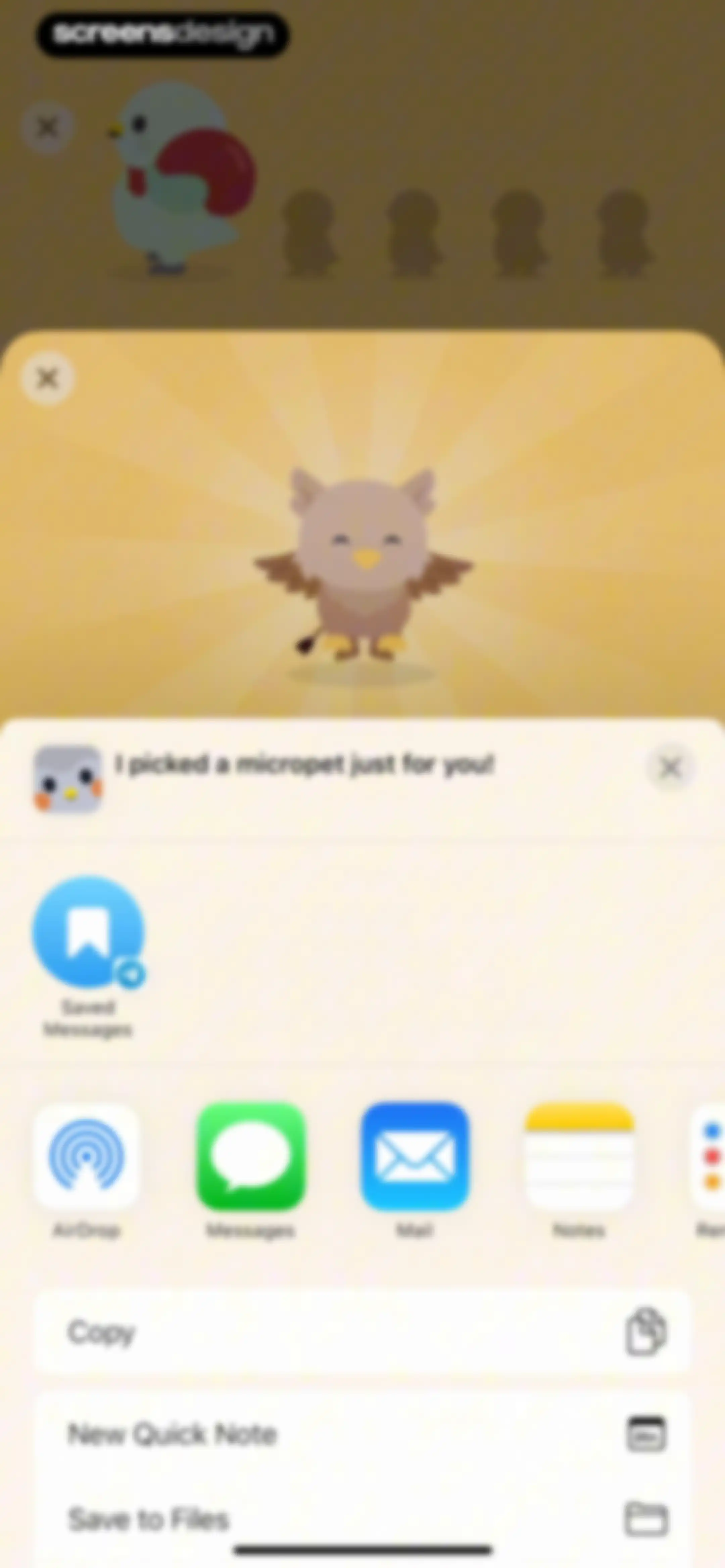 Finch: Self-Care Pet screen 129