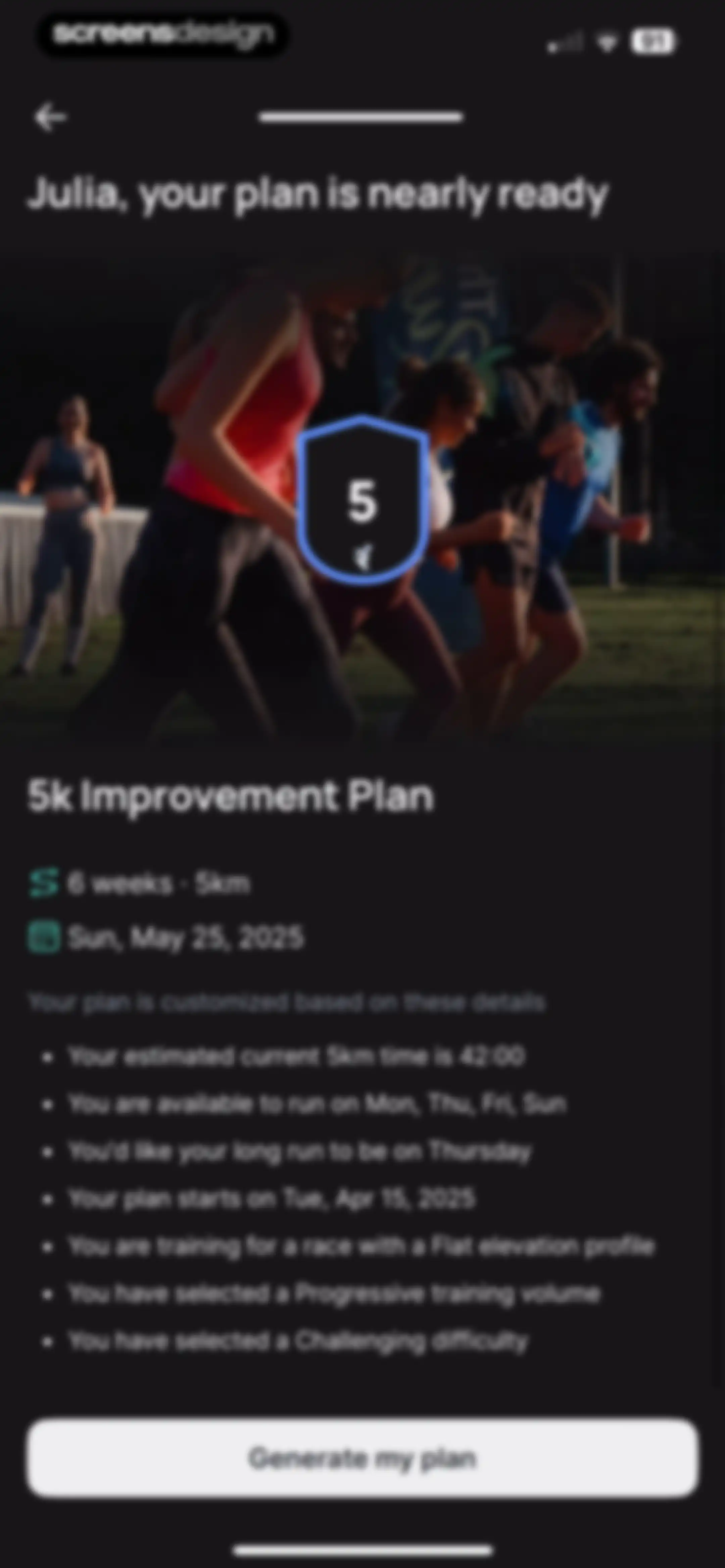 Runna: Running Plans & Coach screen 28