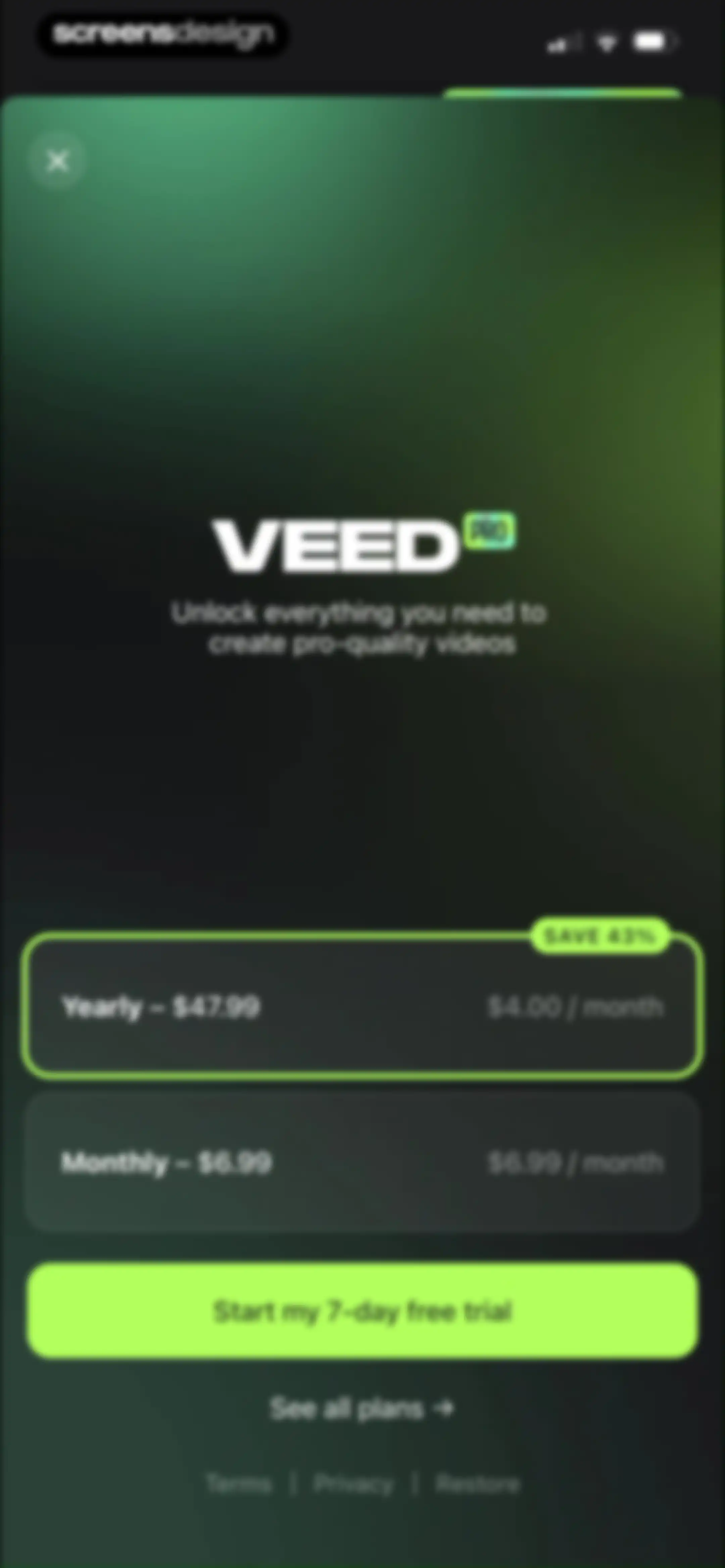 VEED Shorts: AI videos screen 3