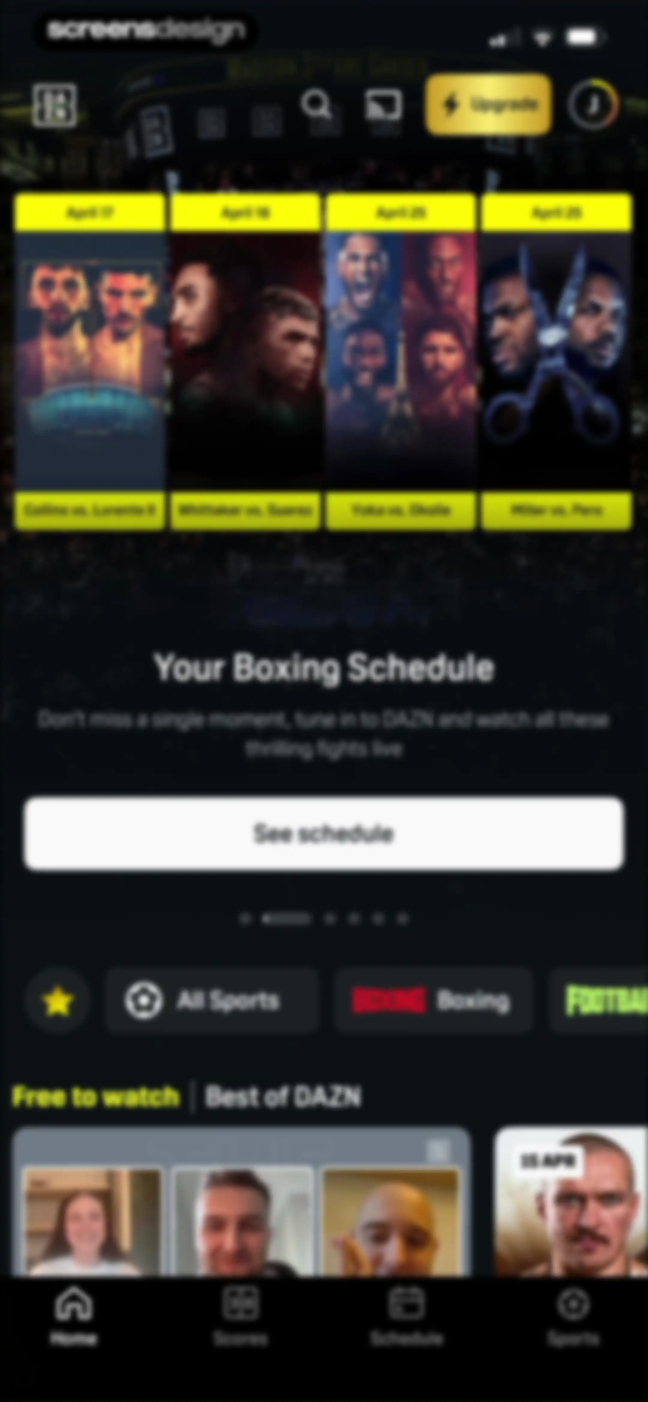 DAZN: Stream Live Sports screen 19