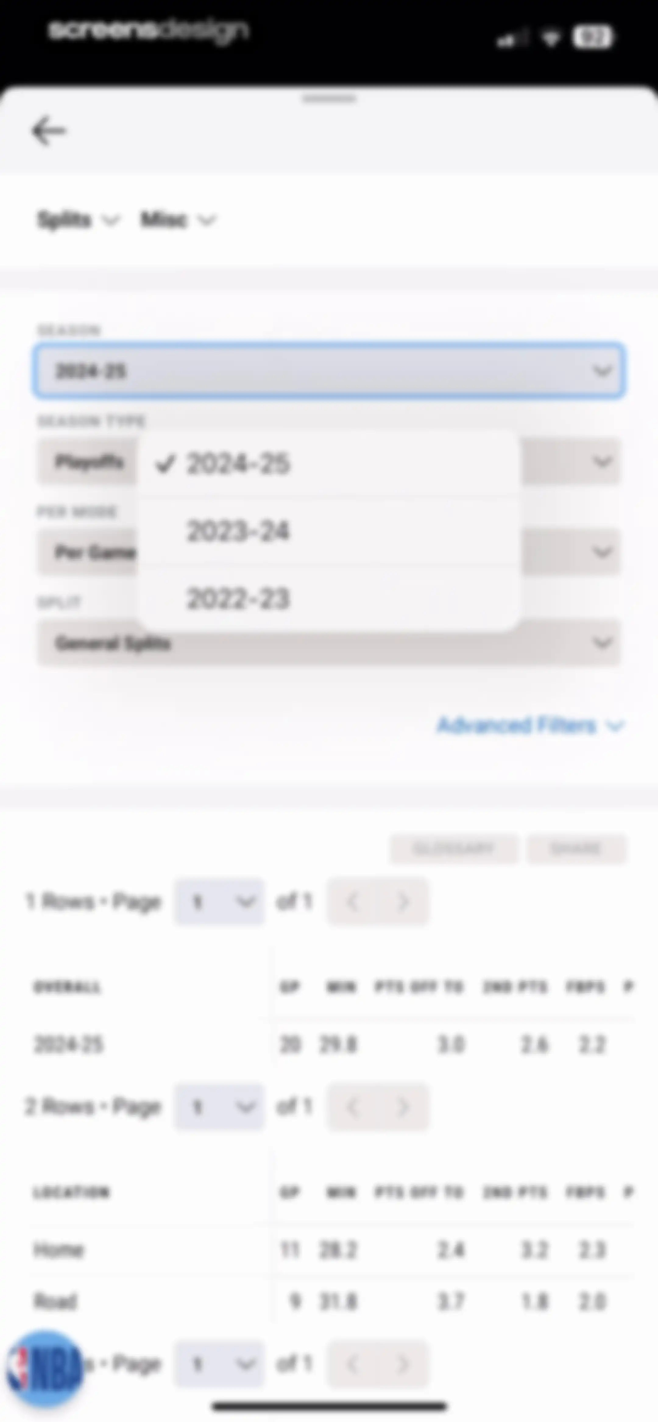 NBA: Live Games & Scores screen 40
