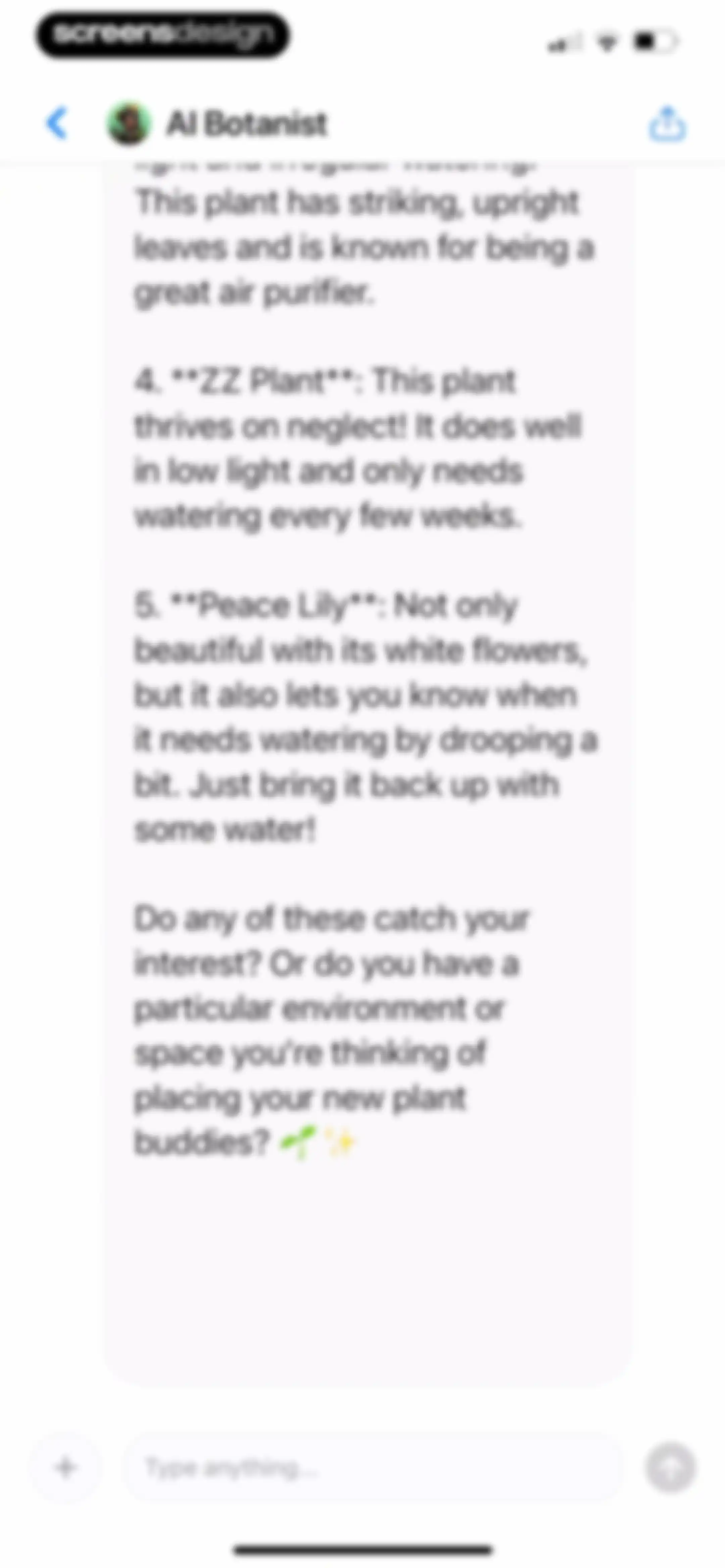 Plant App: Plant Identifier screen 164