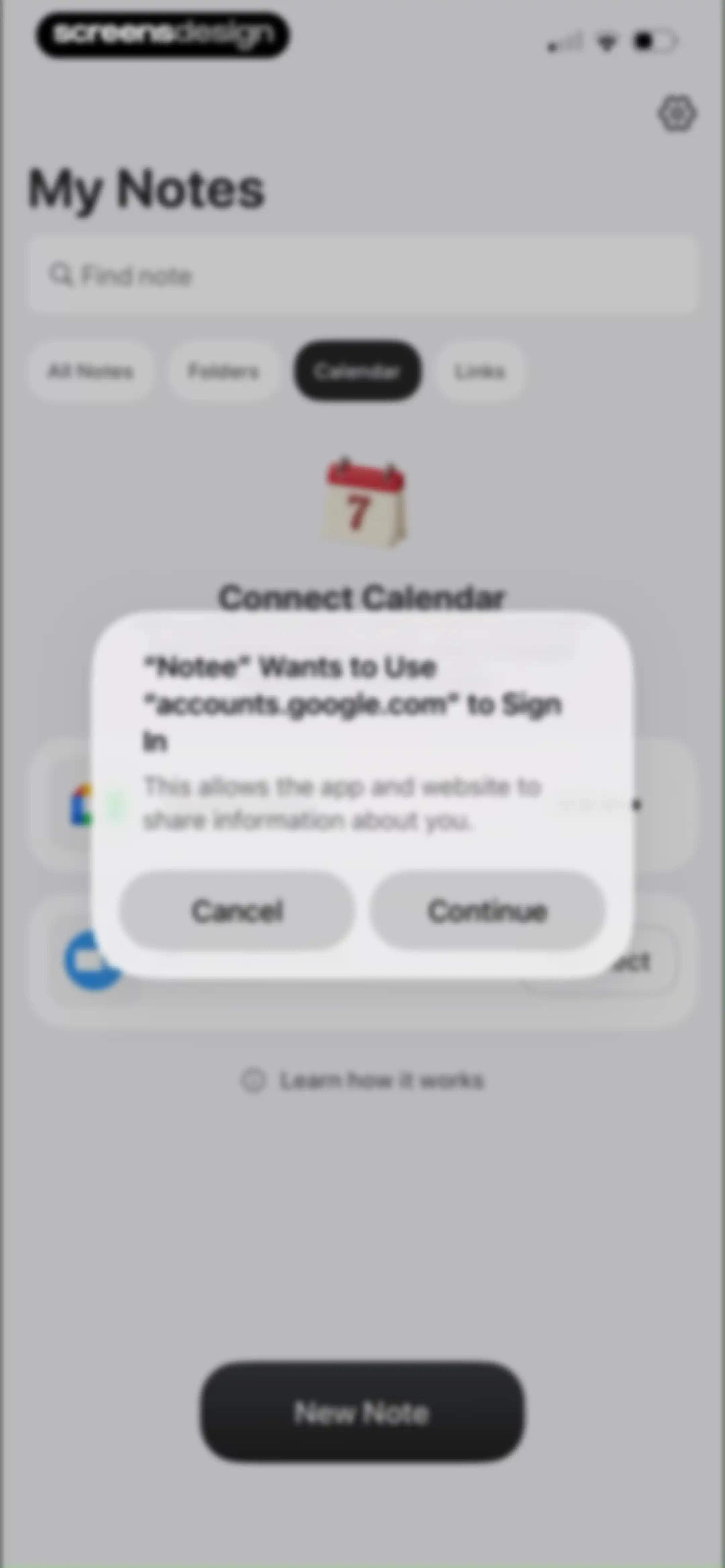 Notee: AI Note Taker screen 94