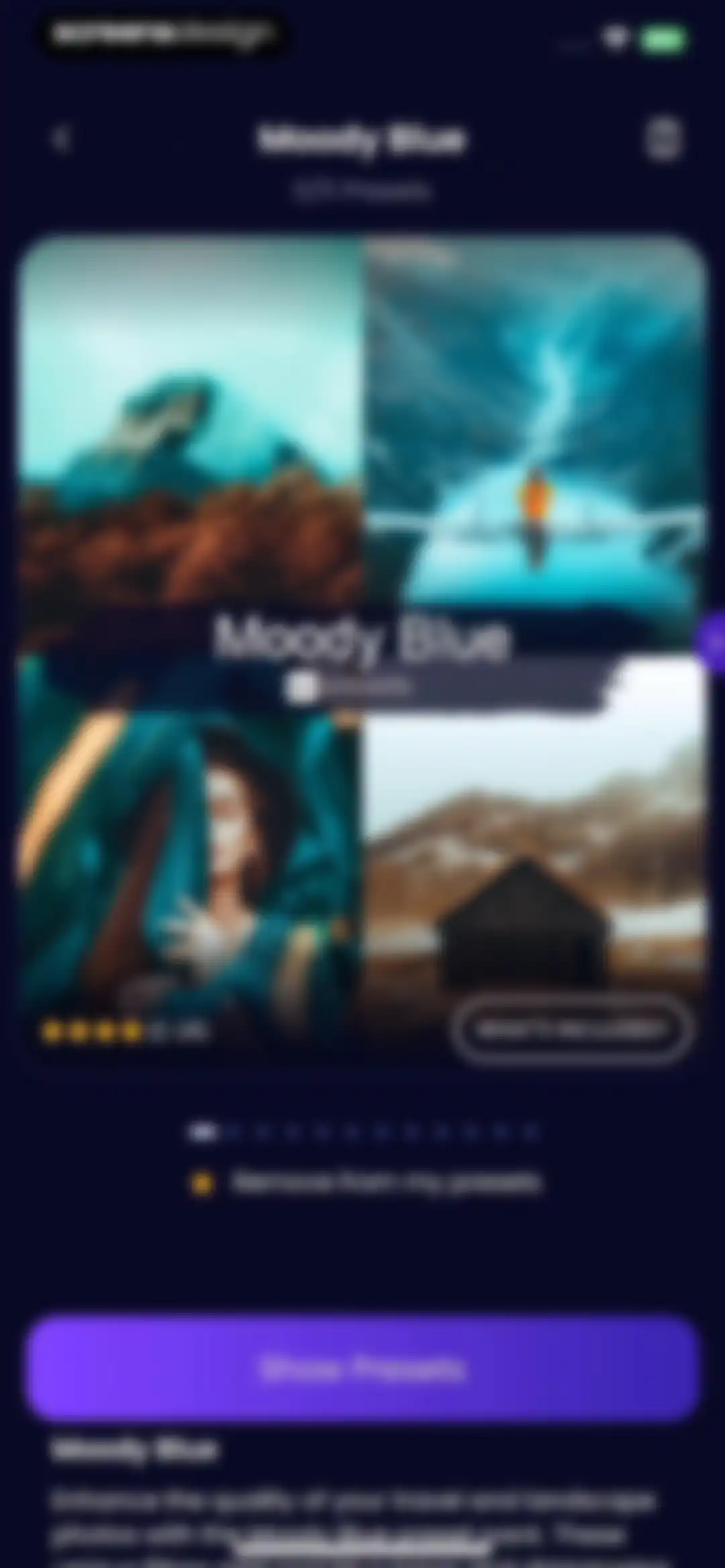 Presets for Lightroom: Filters screen 12