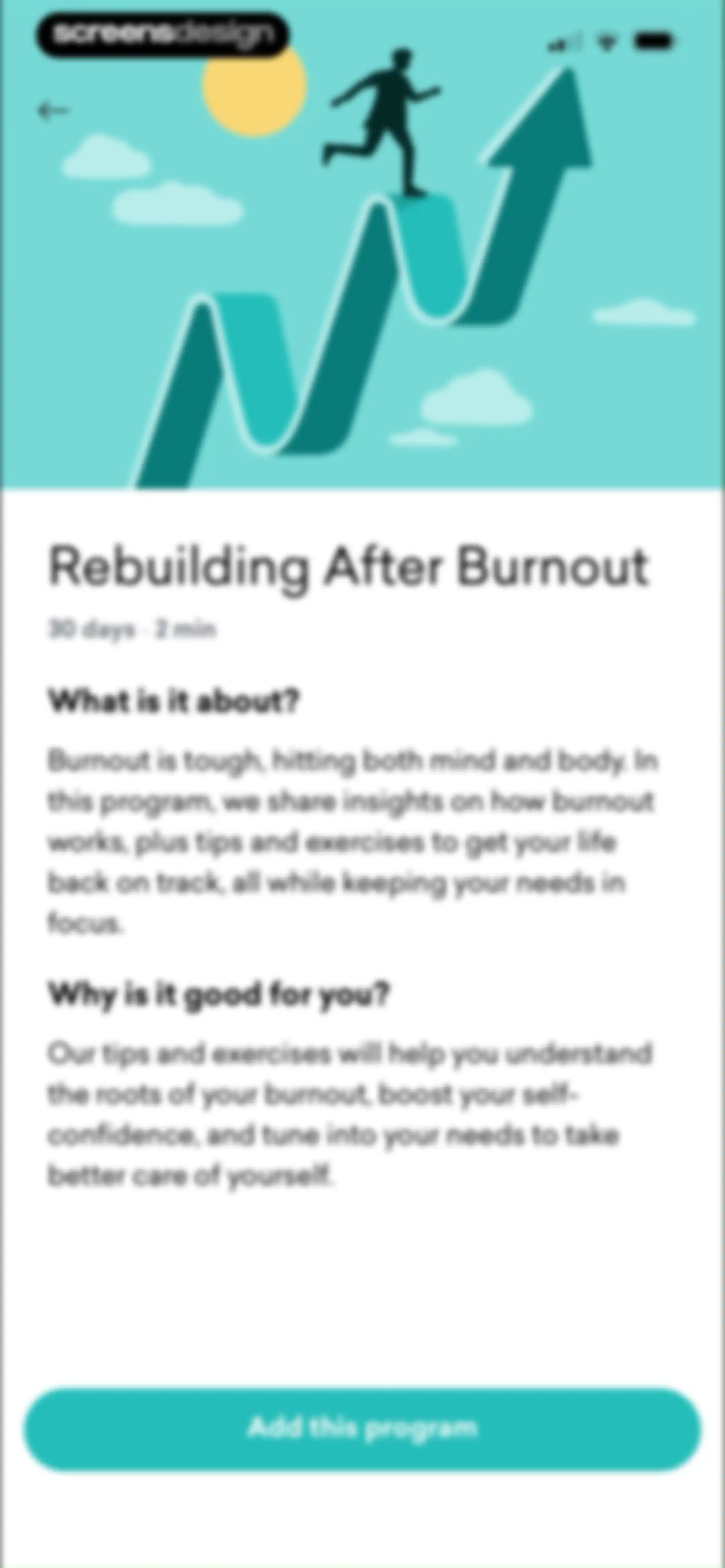 MindDay: Mental Health, Stress screen 77