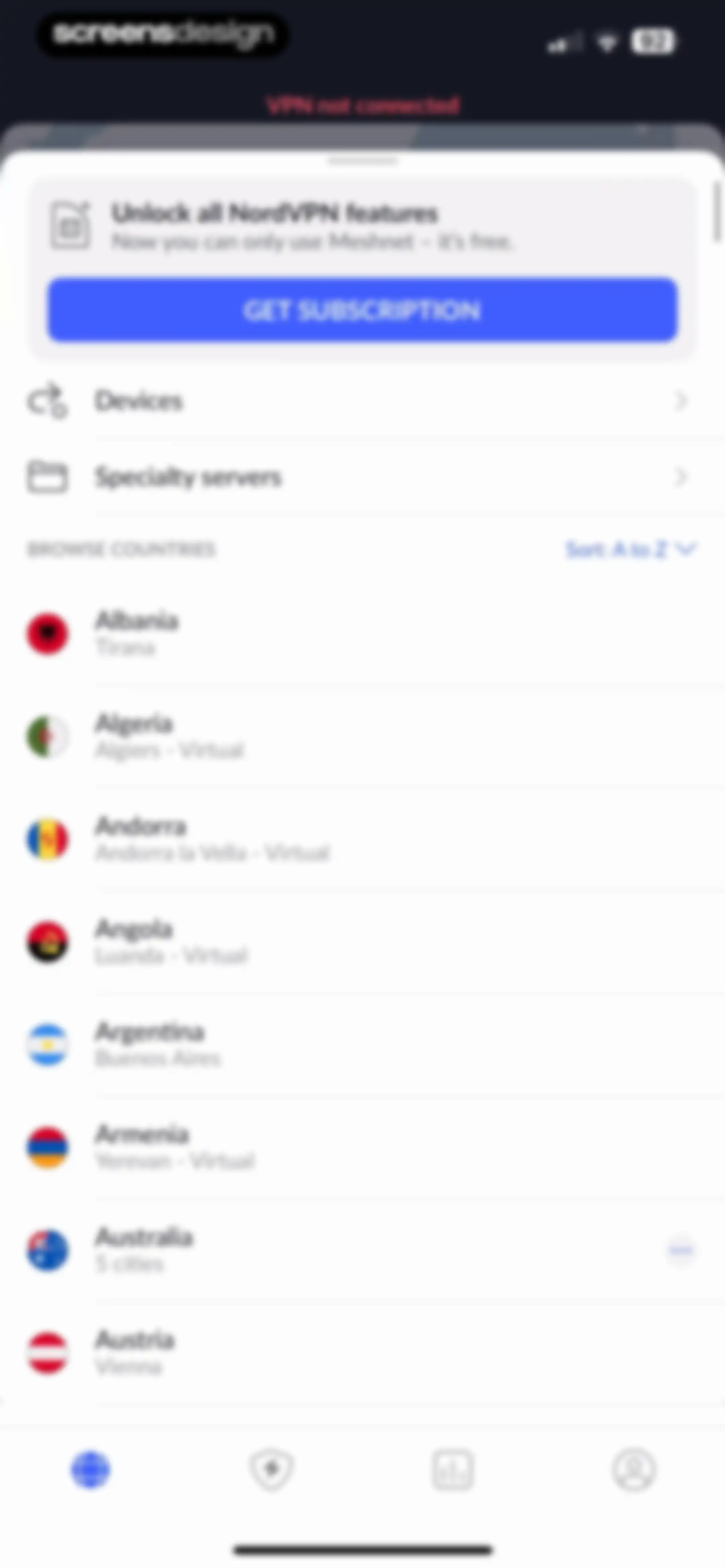 NordVPN: VPN Fast & Secure screen 31