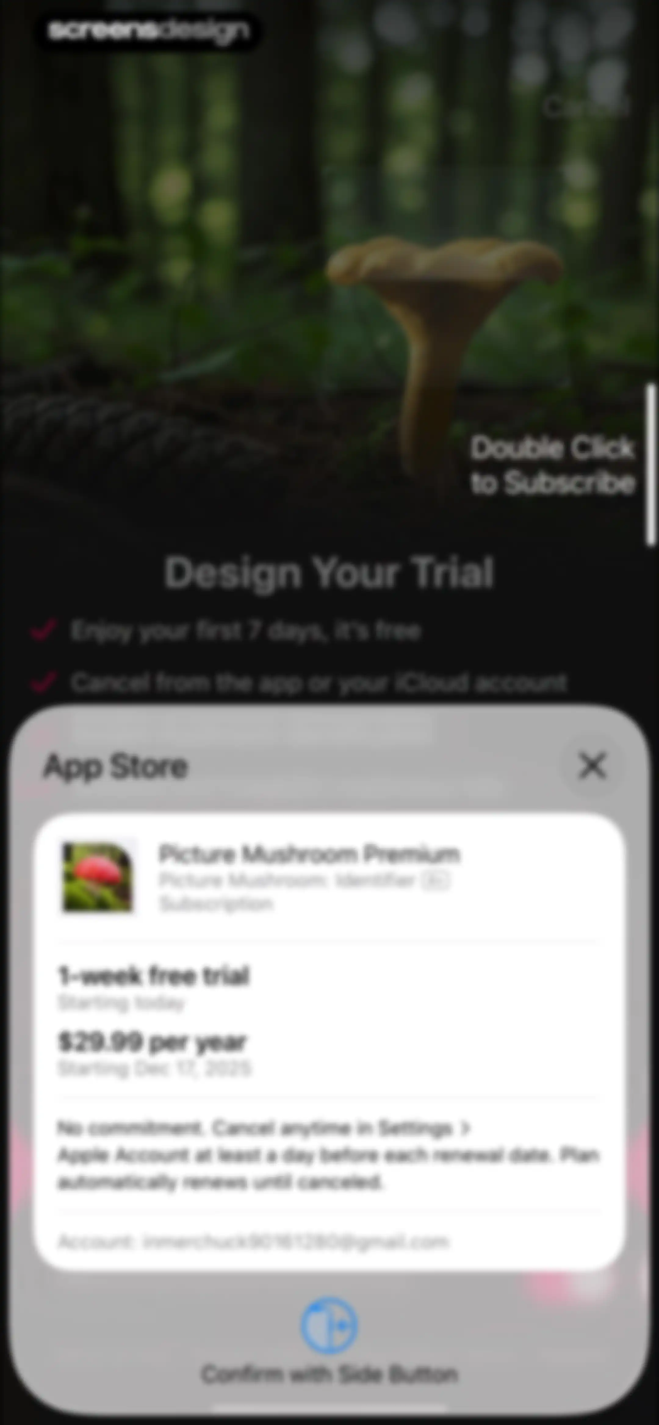 Picture Mushroom: Identifier screen 15