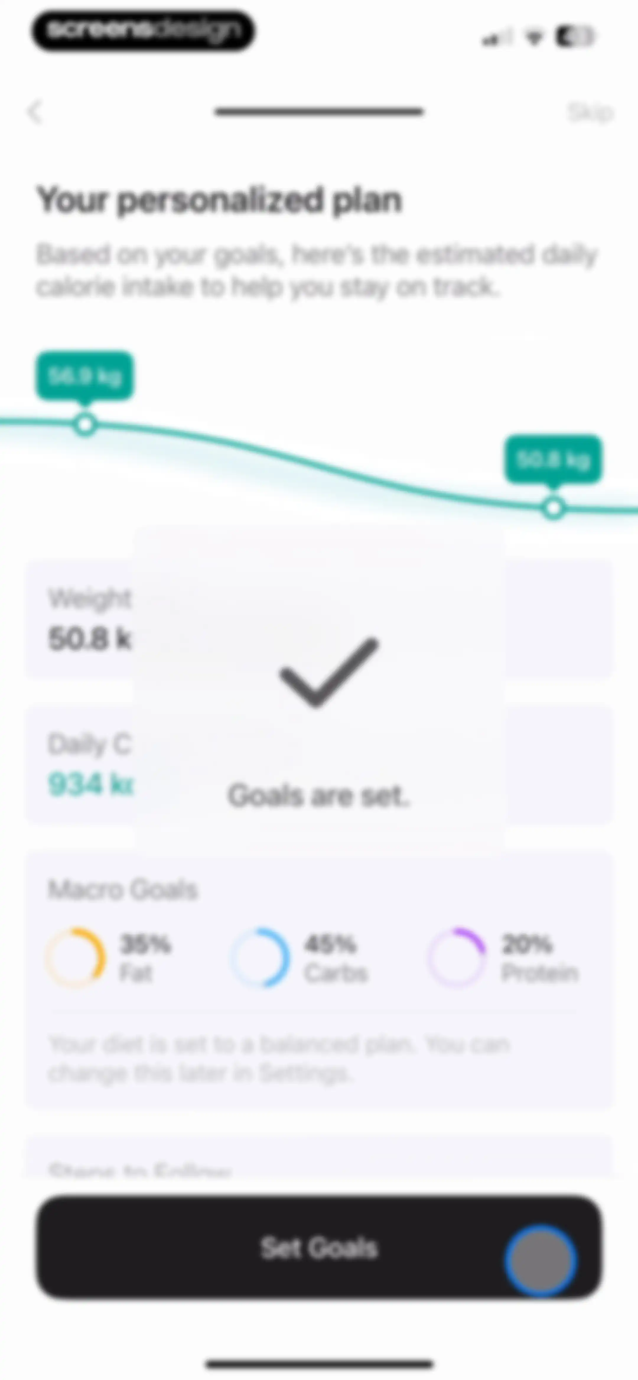 Diet & Food Tracker: EatWell screen 29