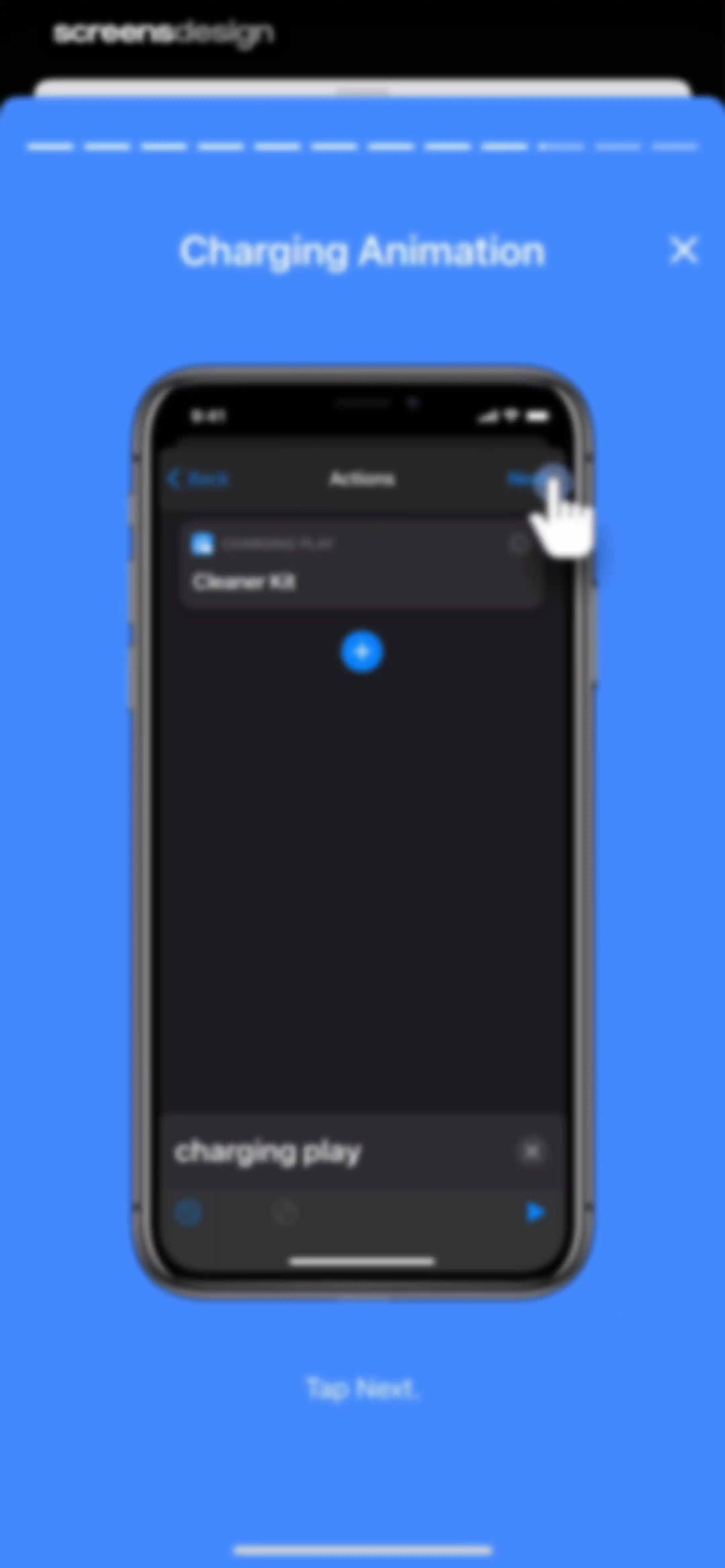 Cleaner Kit - Clean Up Storage screen 115
