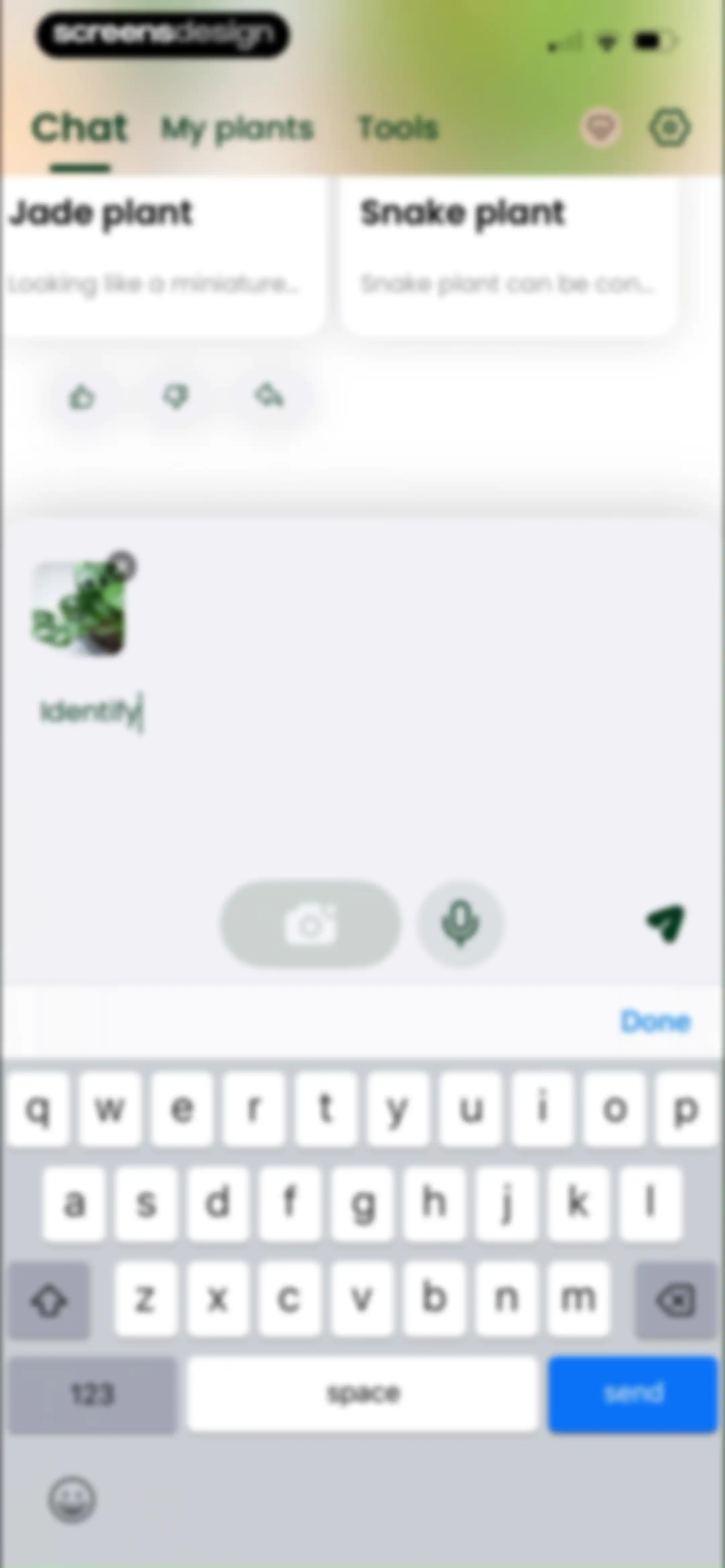PlantAI: Identifier & Diagnose screen 53
