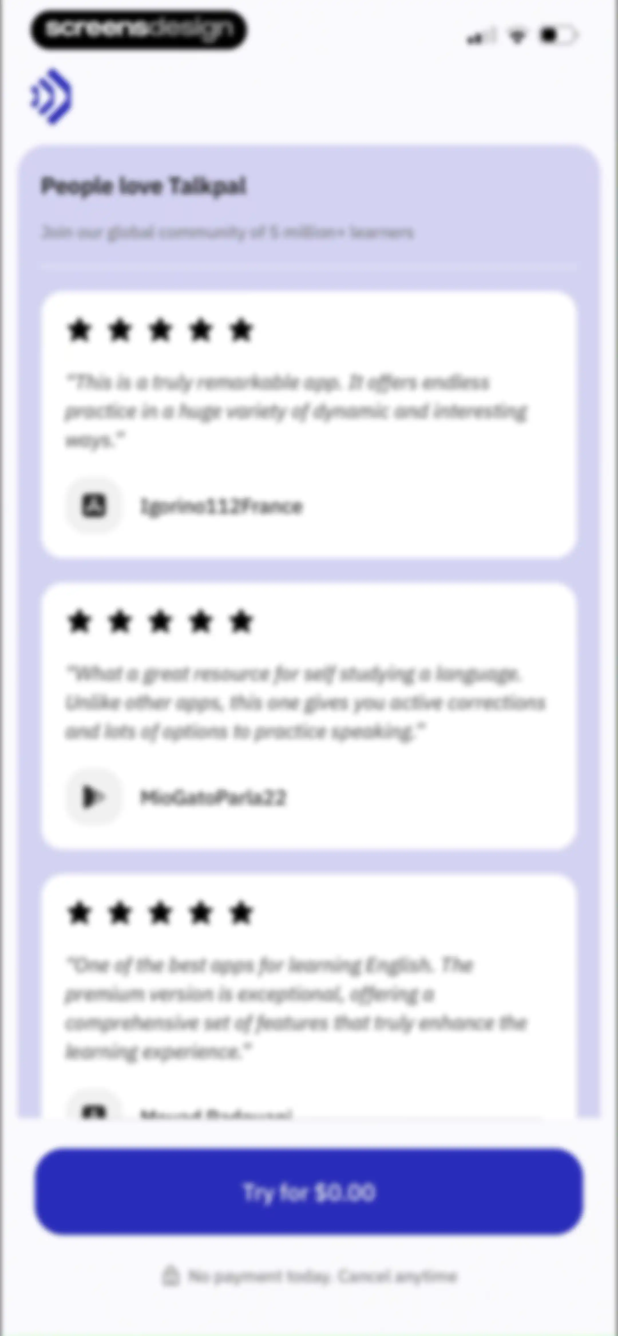 Talkpal - AI Language Learning screen 27
