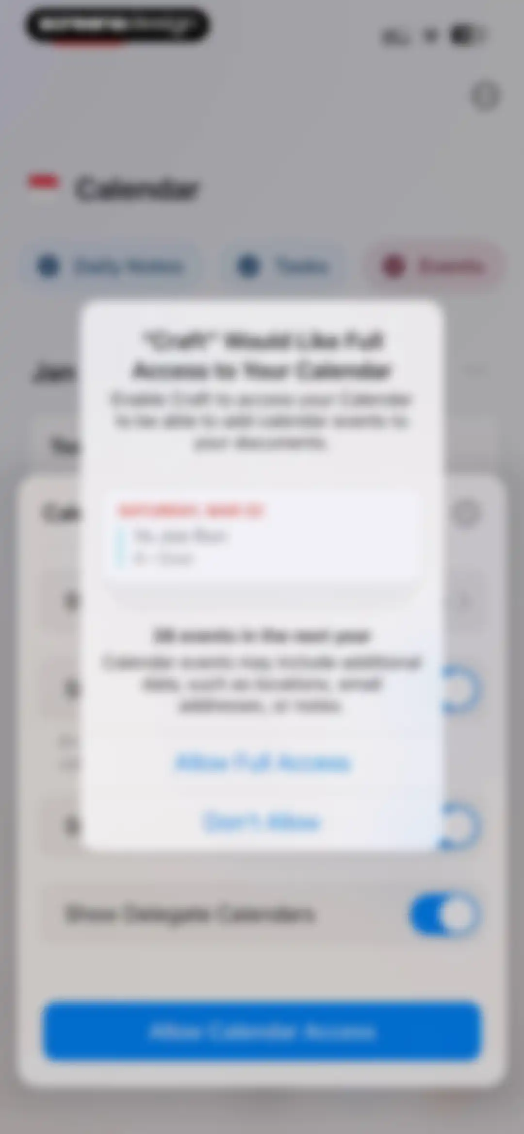 Craft: Notes, Documents, AI screen 119