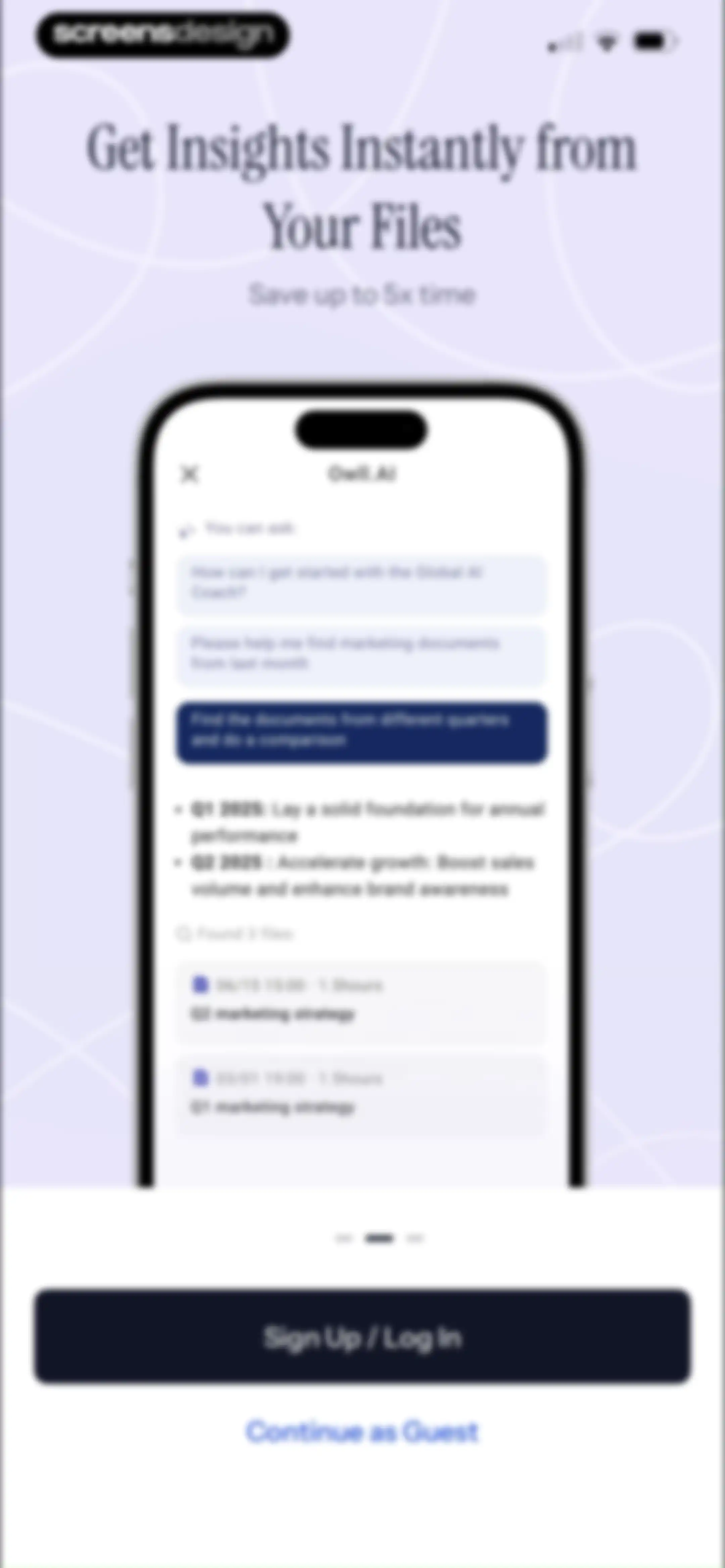 Owll:AI Note Taker & Assistant screen 8