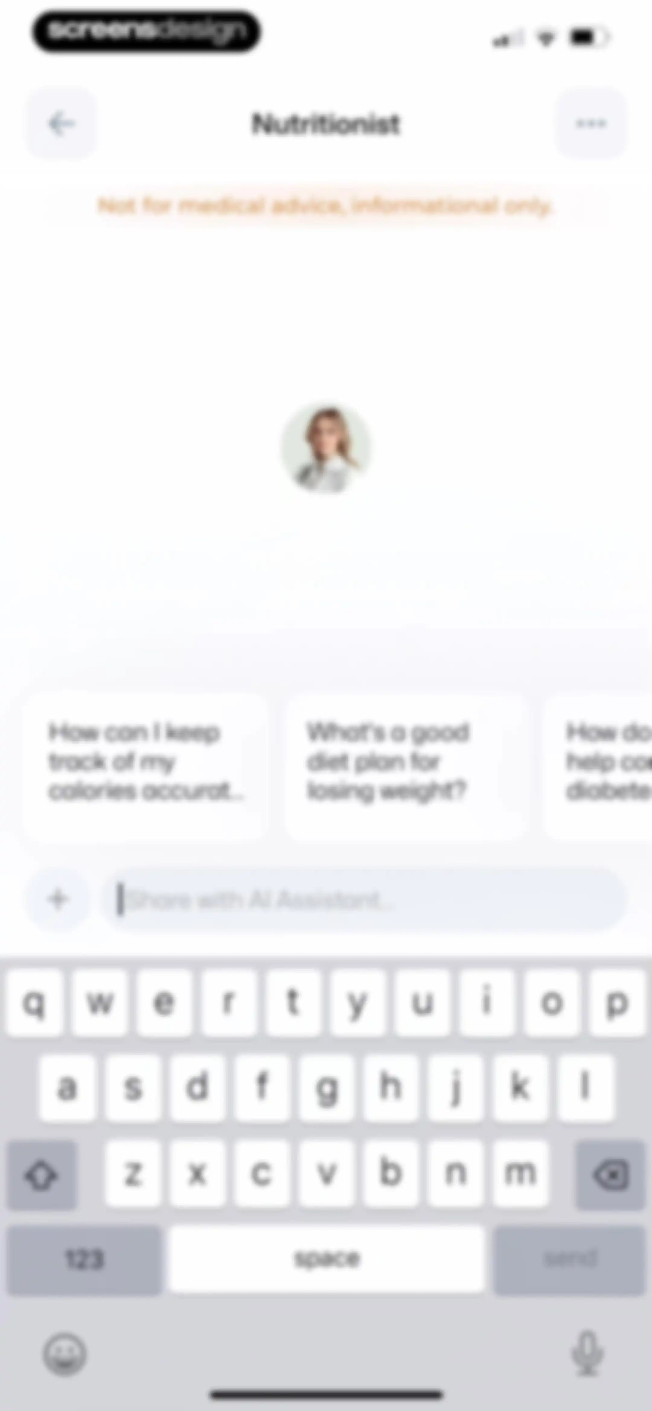 Wellance – AI Health & Balance screen 66