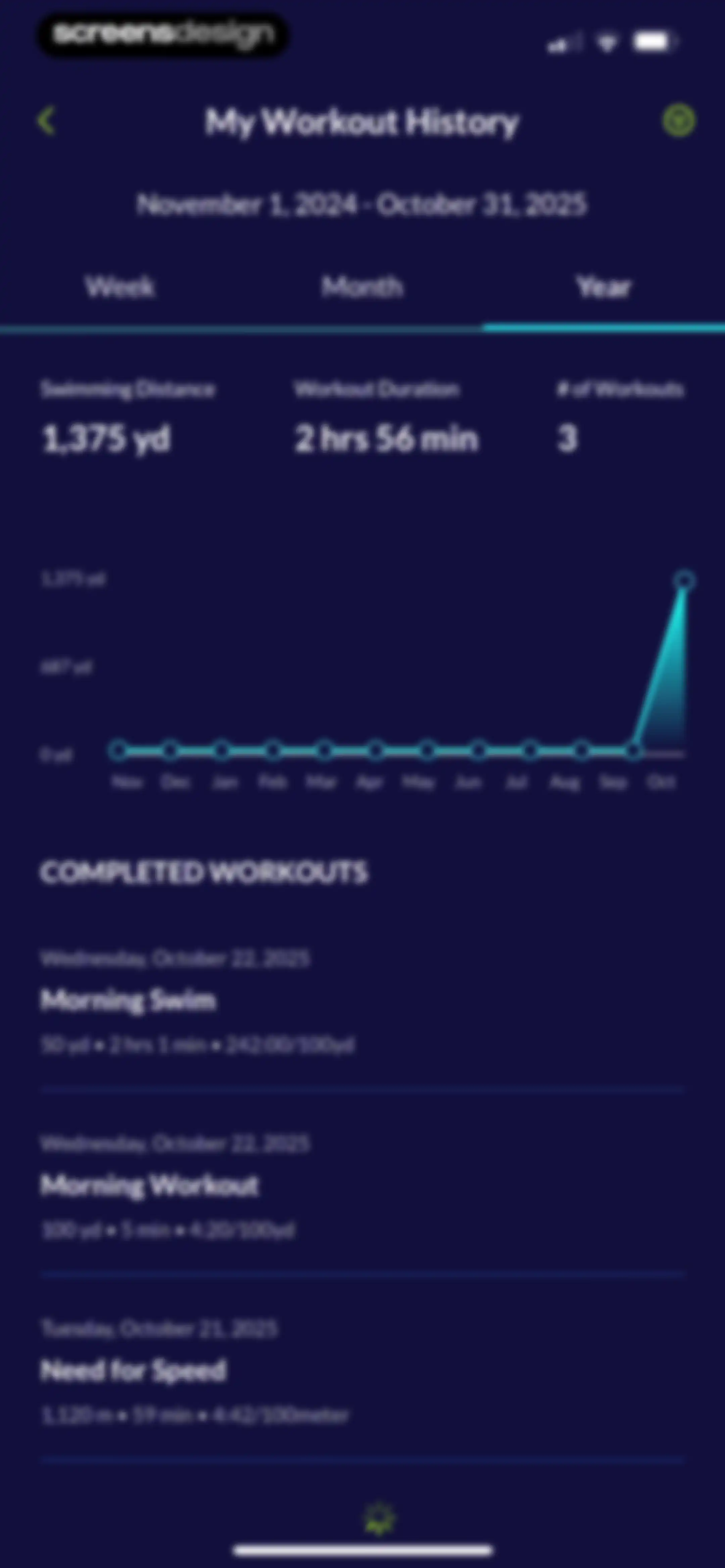 MySwimPro: #1 Swim Workout App screen 169