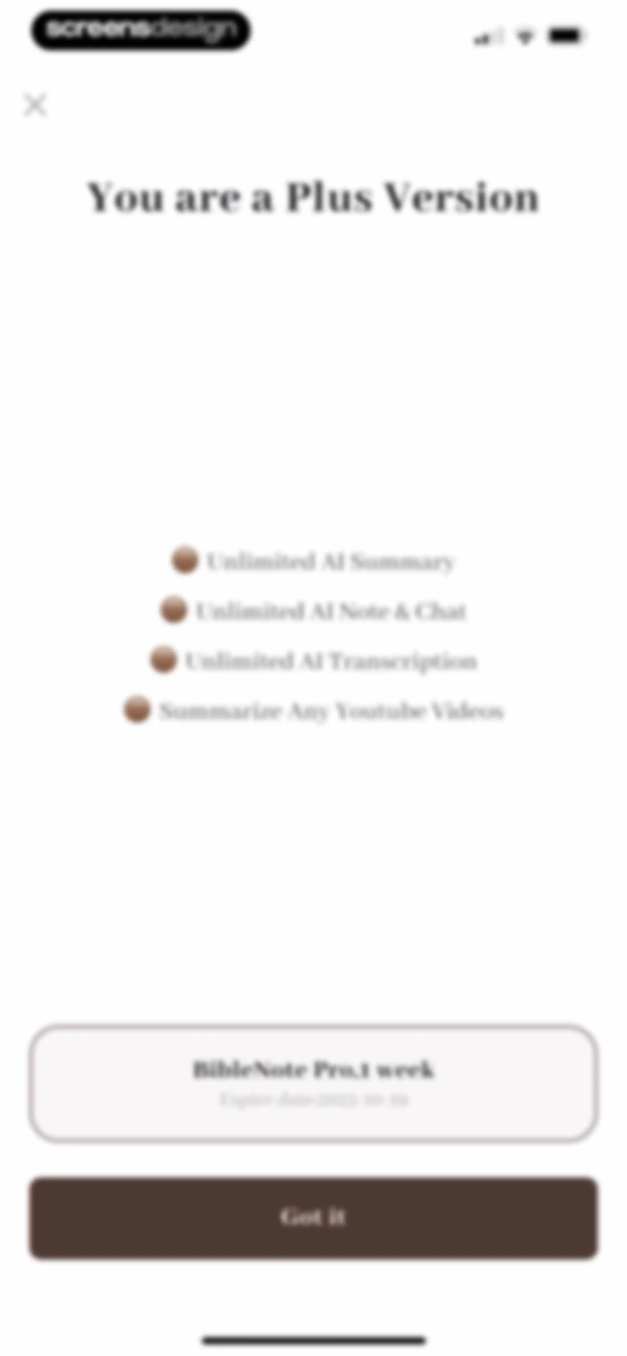 Bible Note: Sermon Notes screen 95