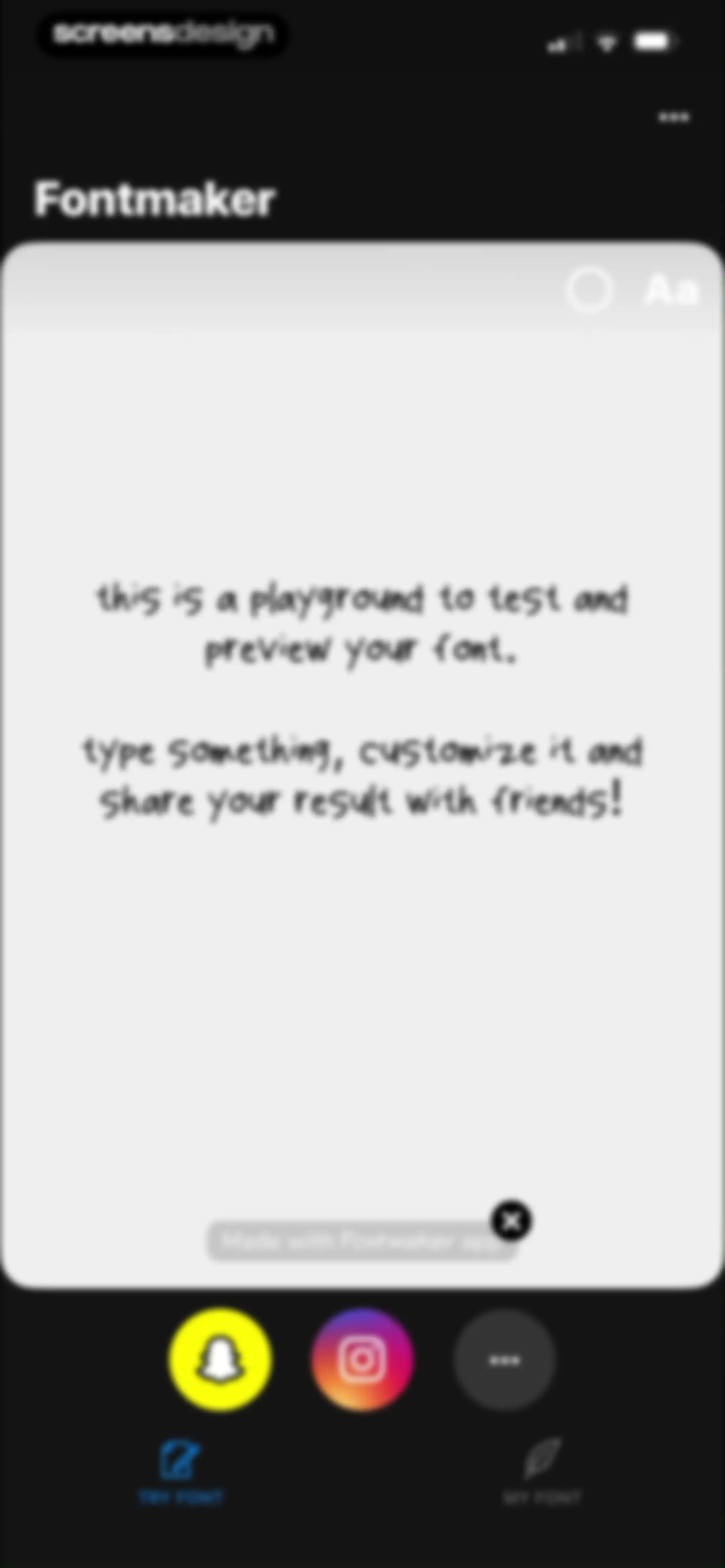Fontmaker - Font Keyboard App screen 19