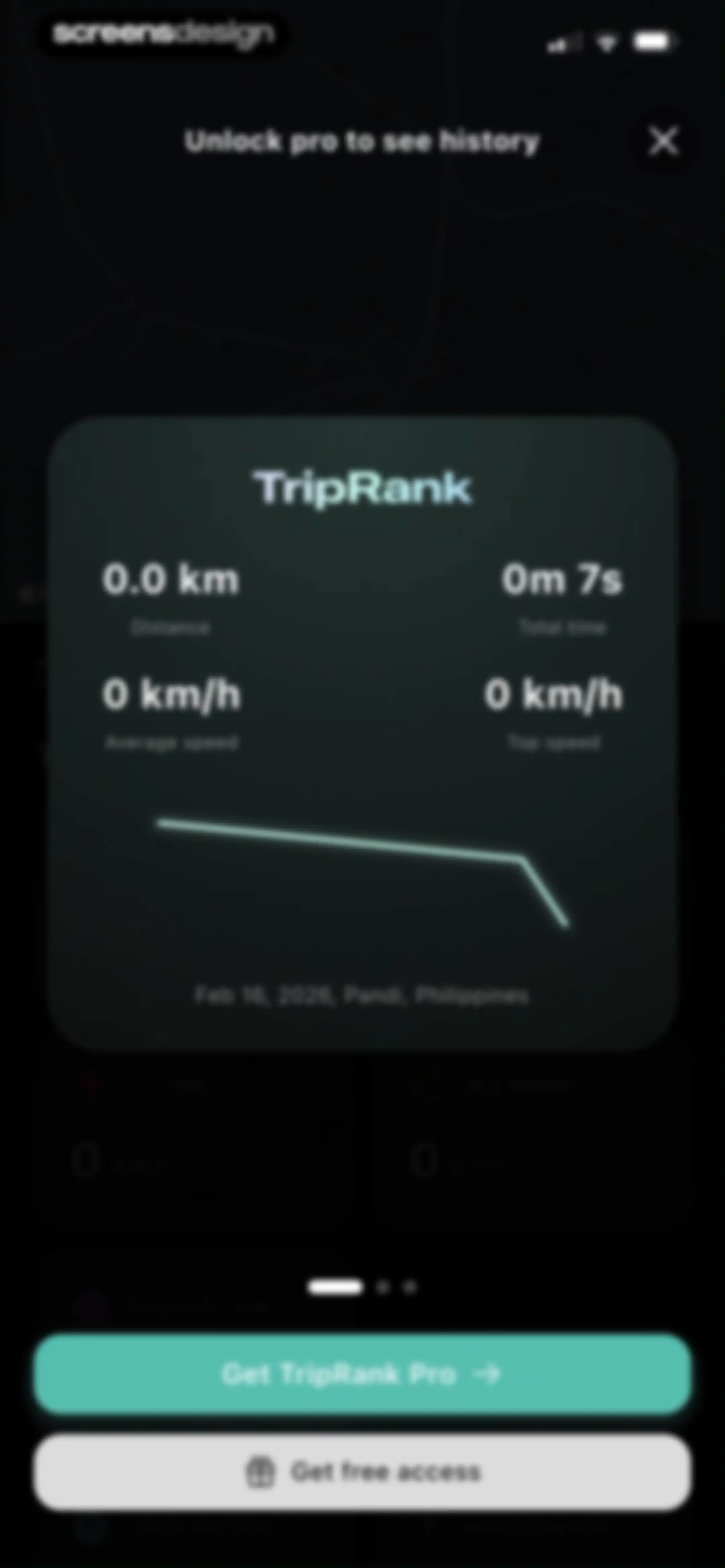 TripRank - Speed Tracker screen 34