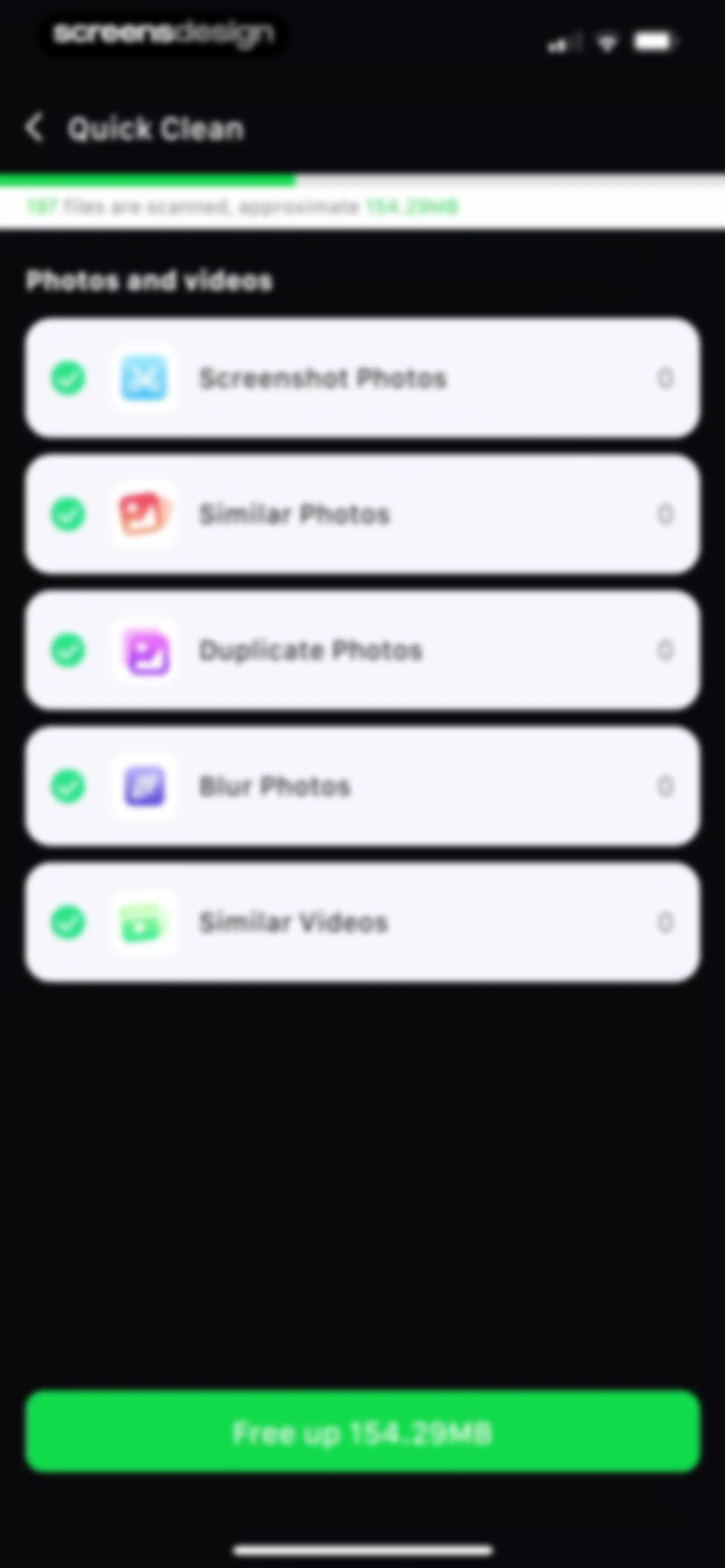 Device Care: Storage & Battery screen 11