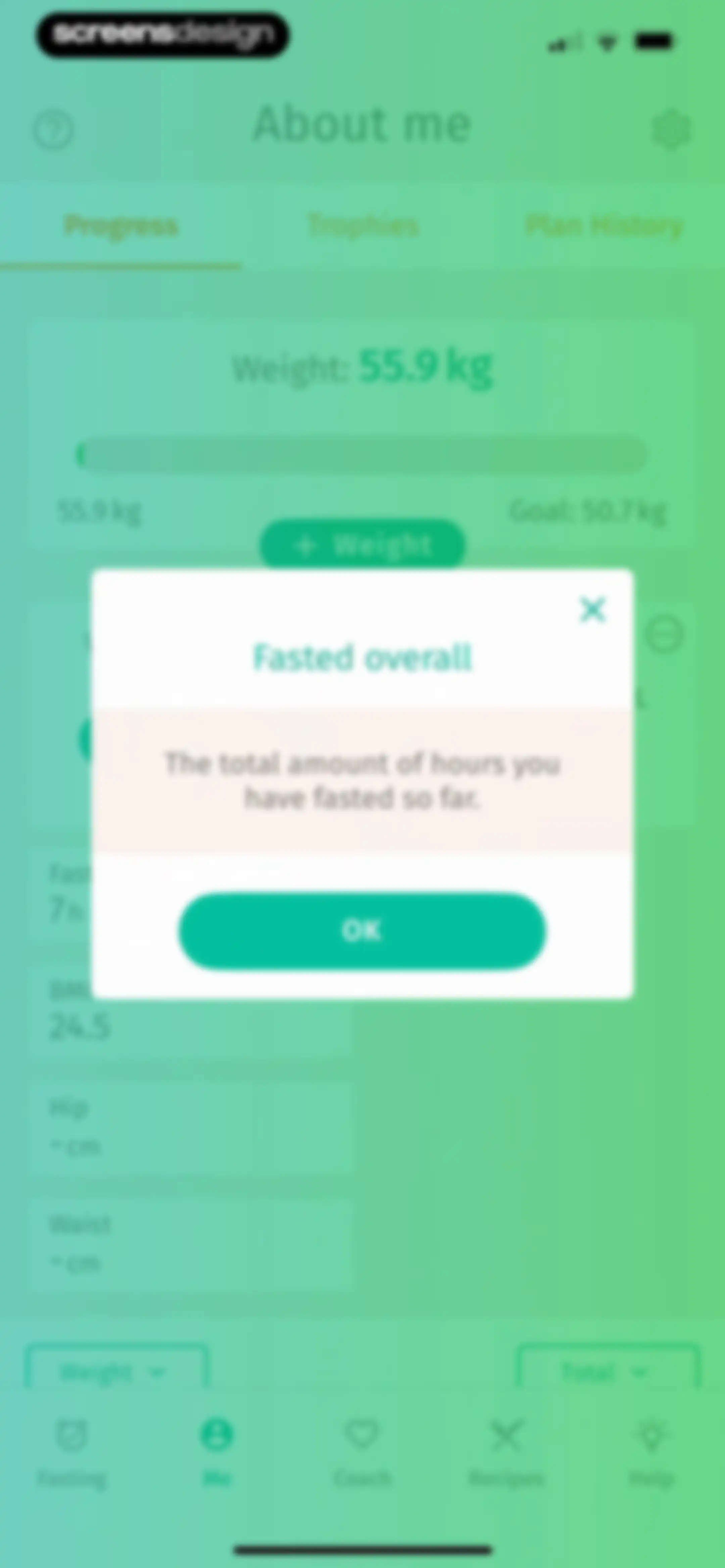 BodyFast: Intermittent Fasting screen 147