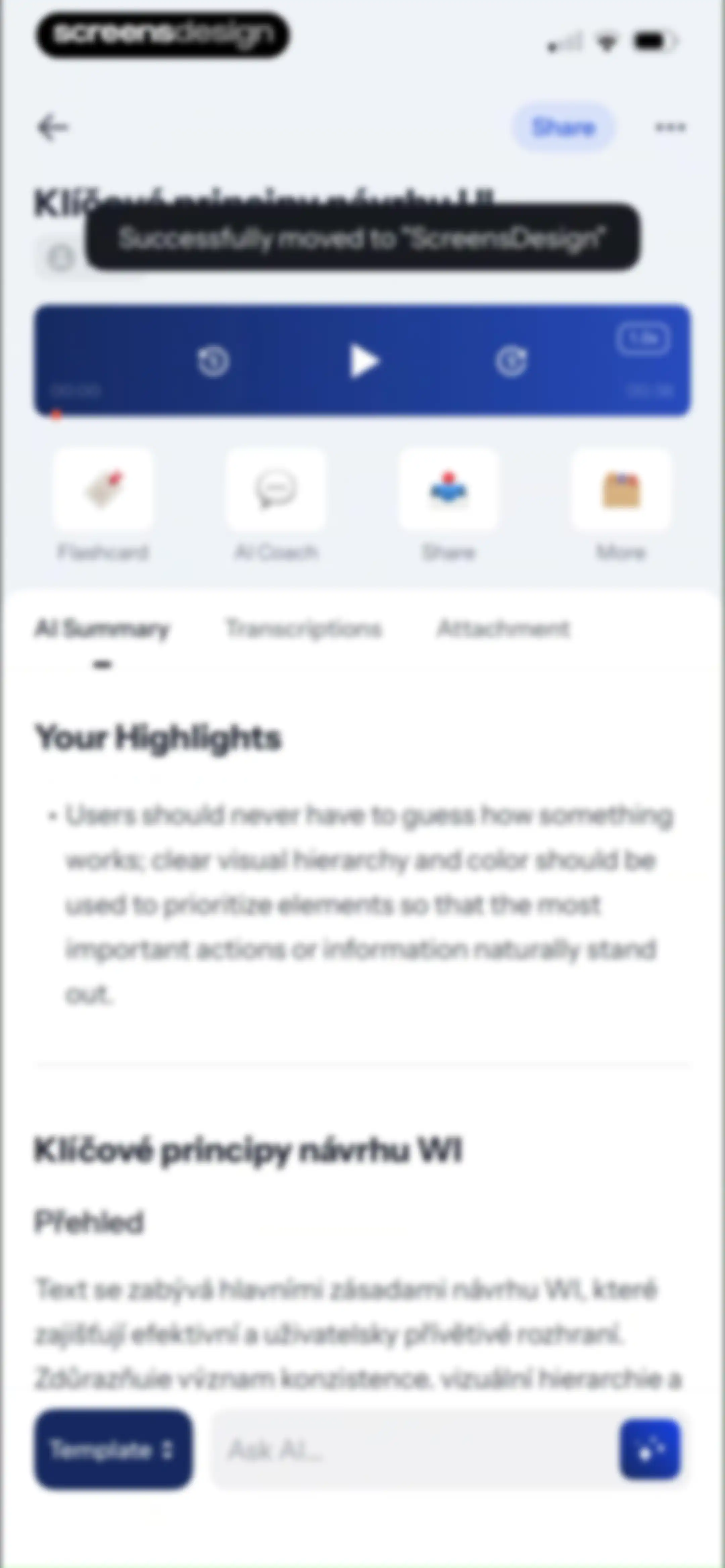 Owll:AI Note Taker & Assistant screen 85