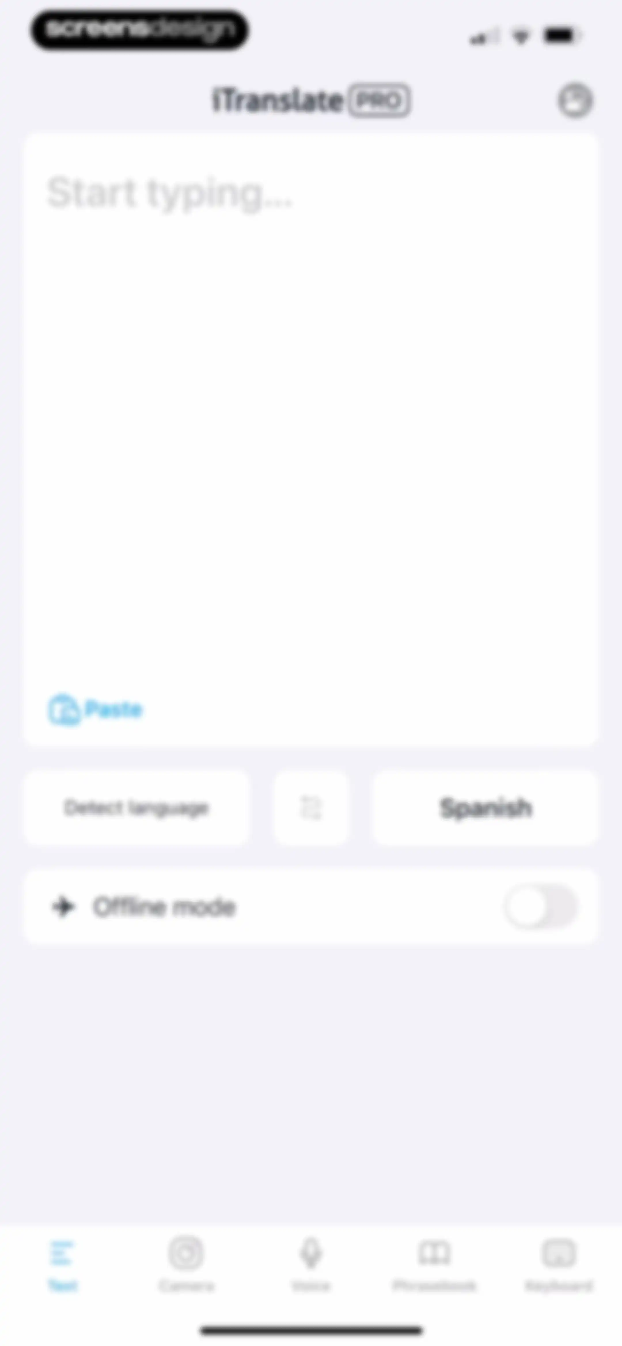 iTranslate Translator screen 25