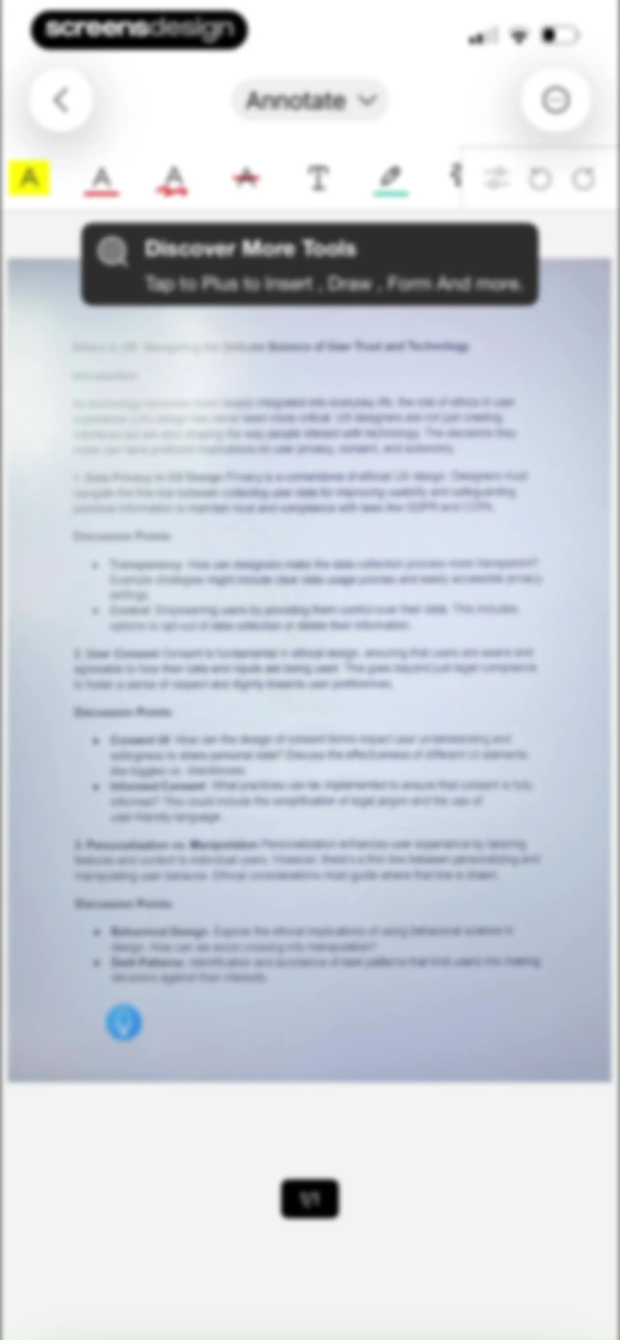 PDF Editor: Read, Scan & Sign screen 112