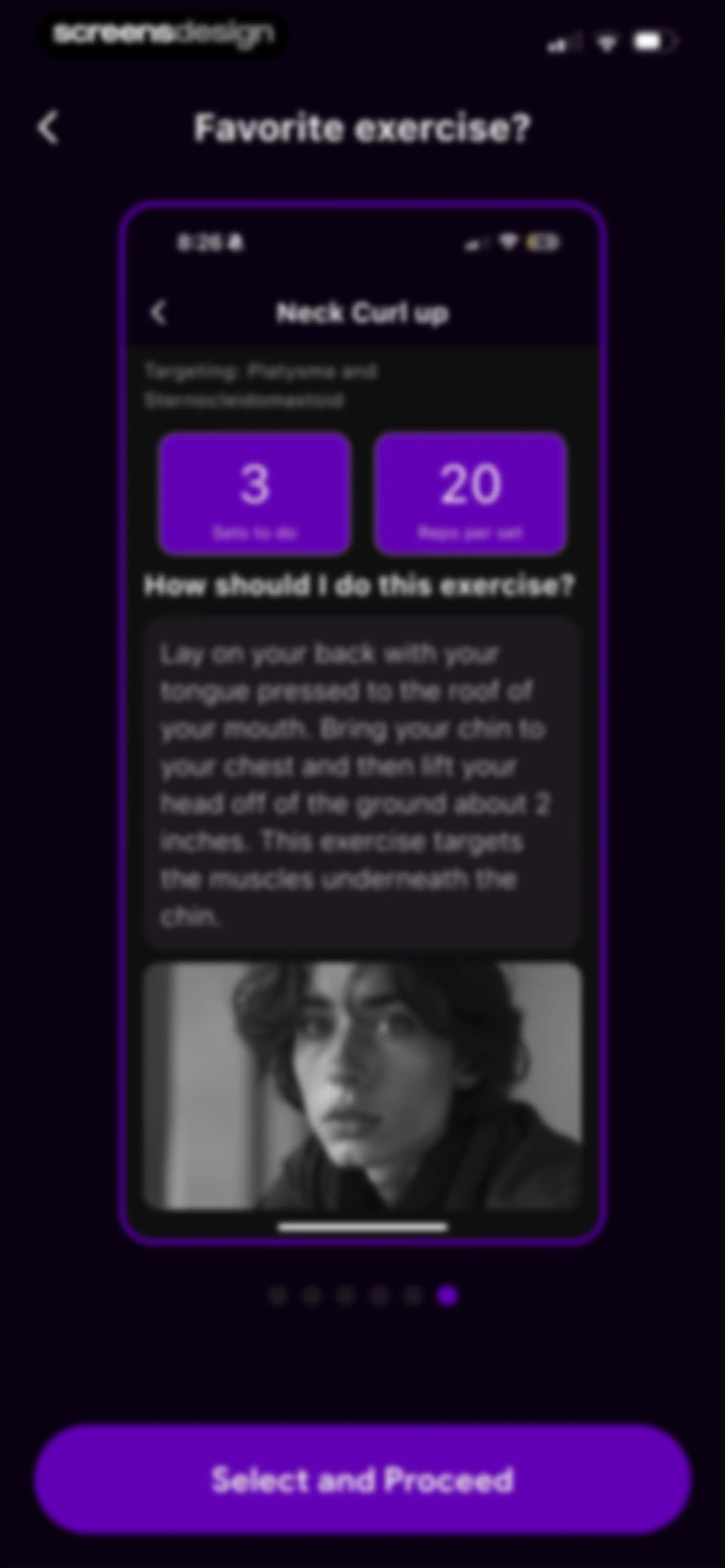JawMax screen 16