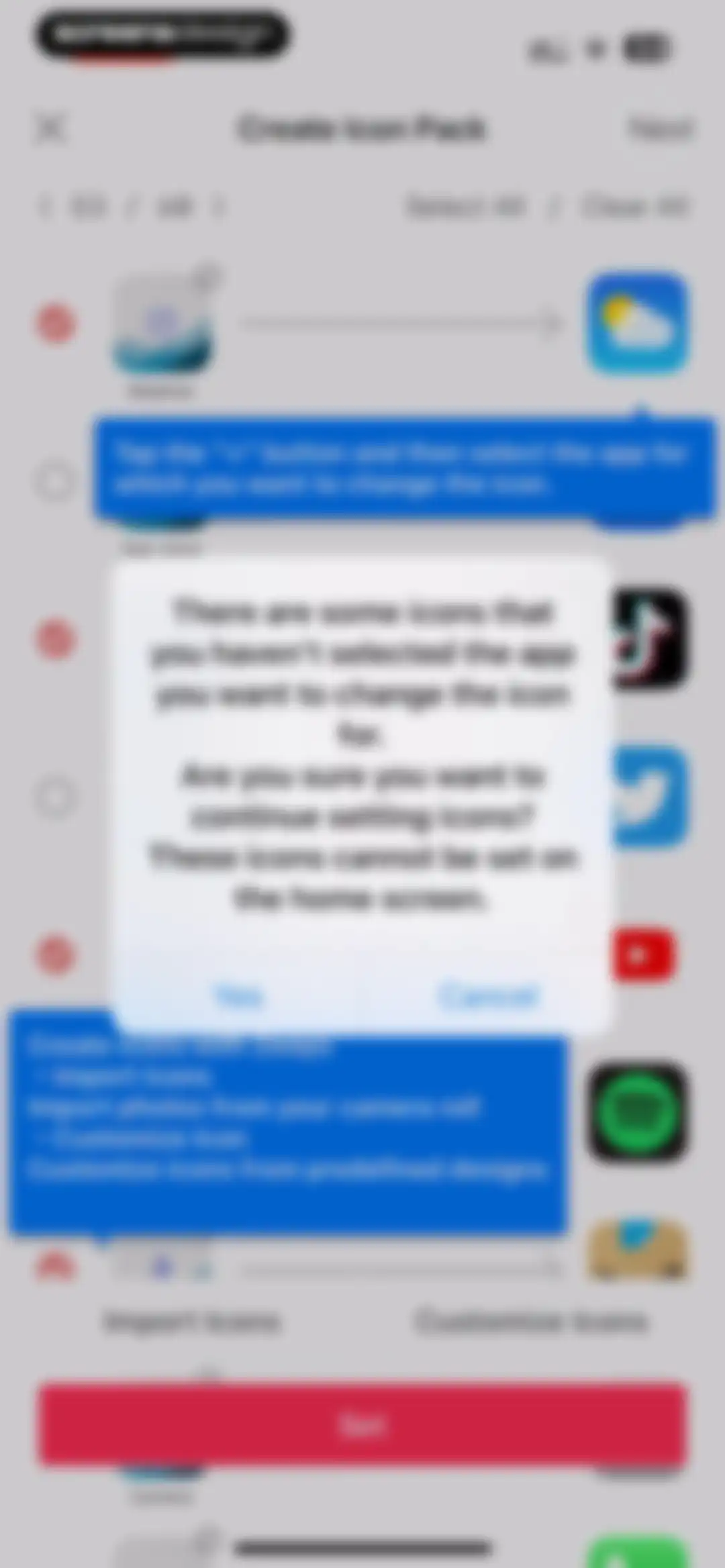WidgetClub:Widget, Theme, Icon screen 55