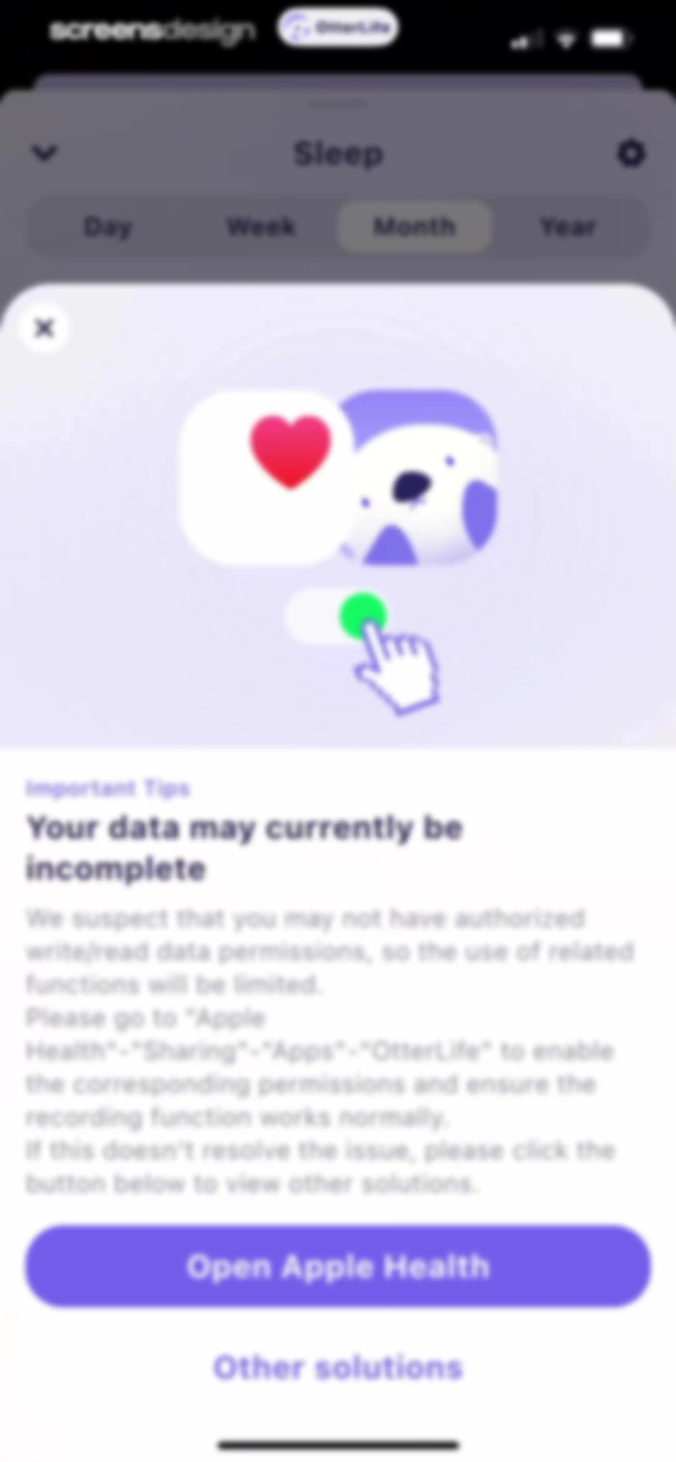 OtterLife: AI Health Tracker screen 128