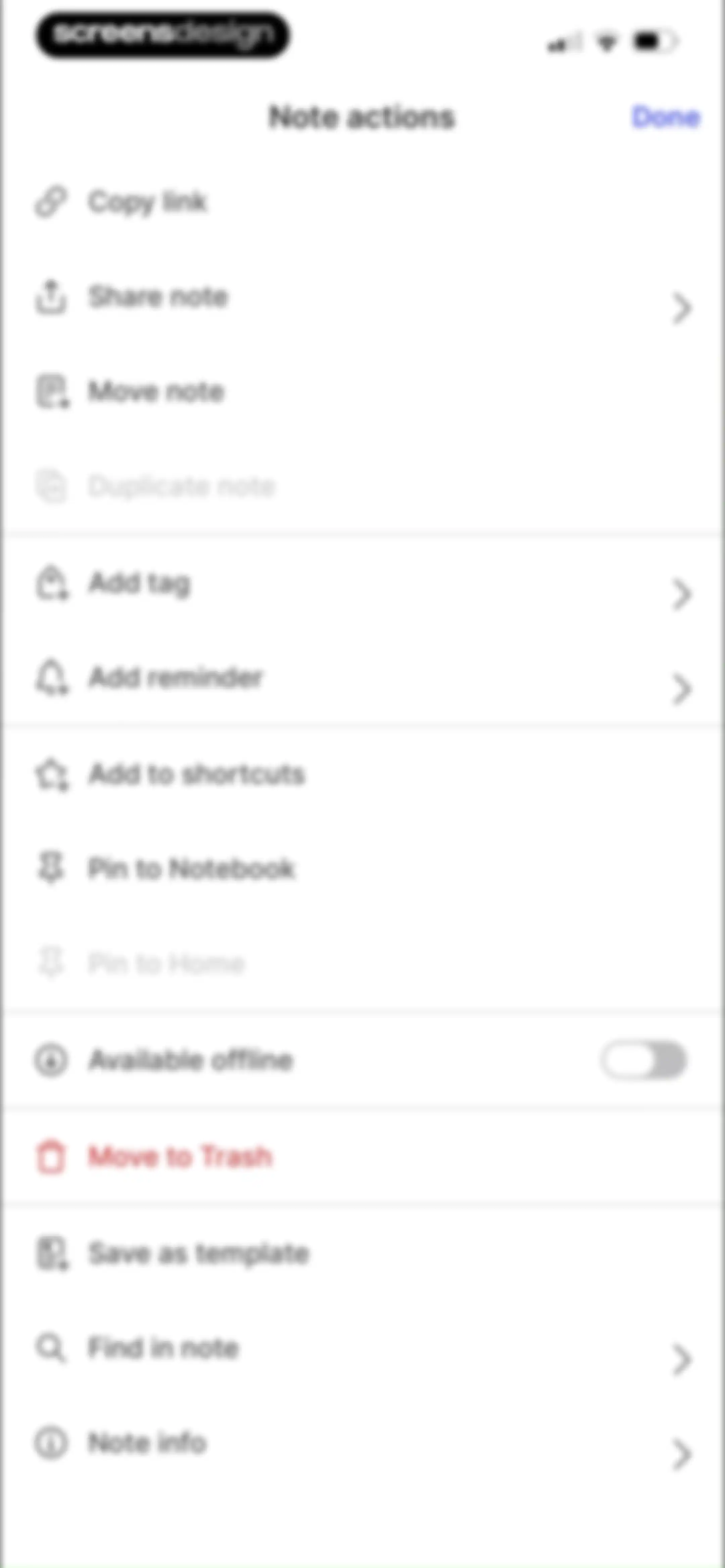 Evernote: AI Notes & Notebook screen 86