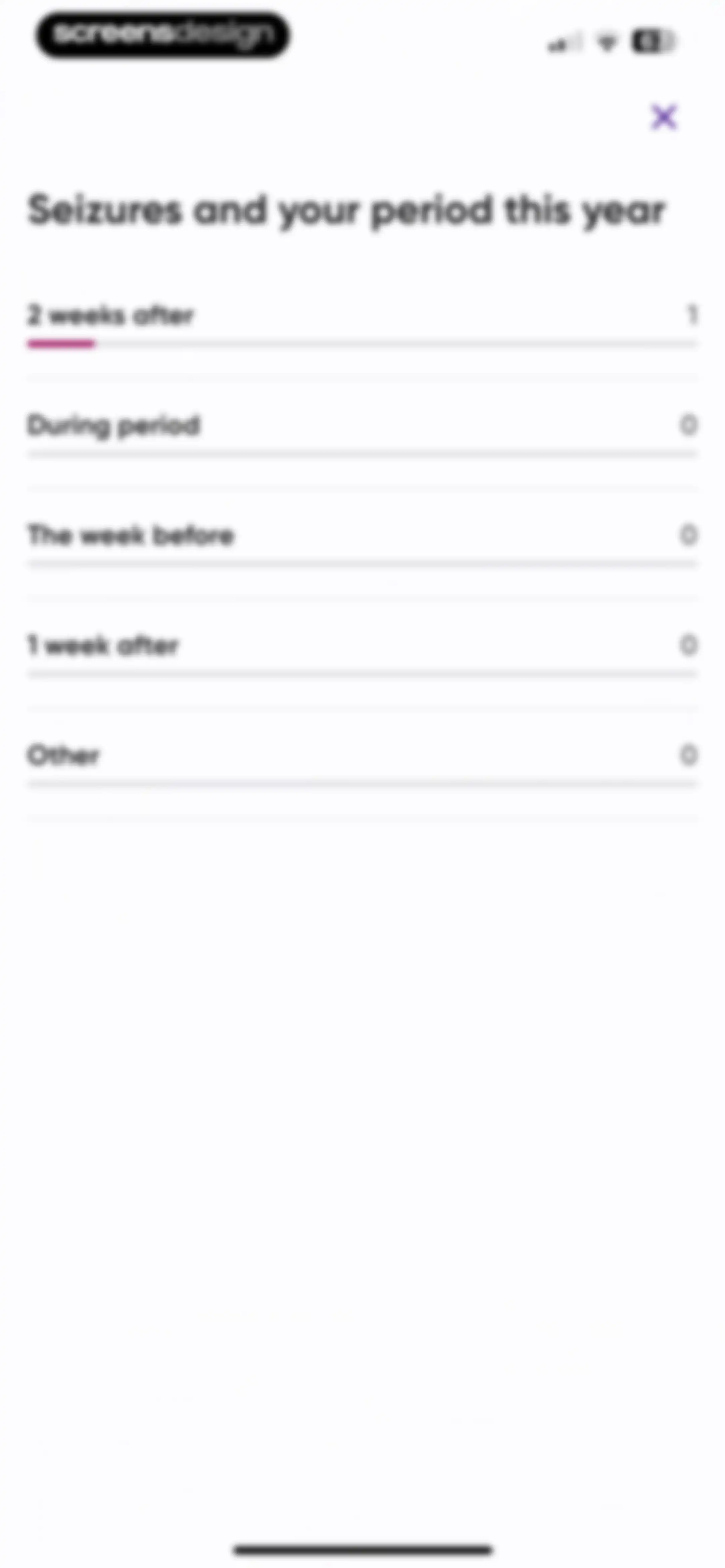 Epsy: Seizure Log for Epilepsy screen 67